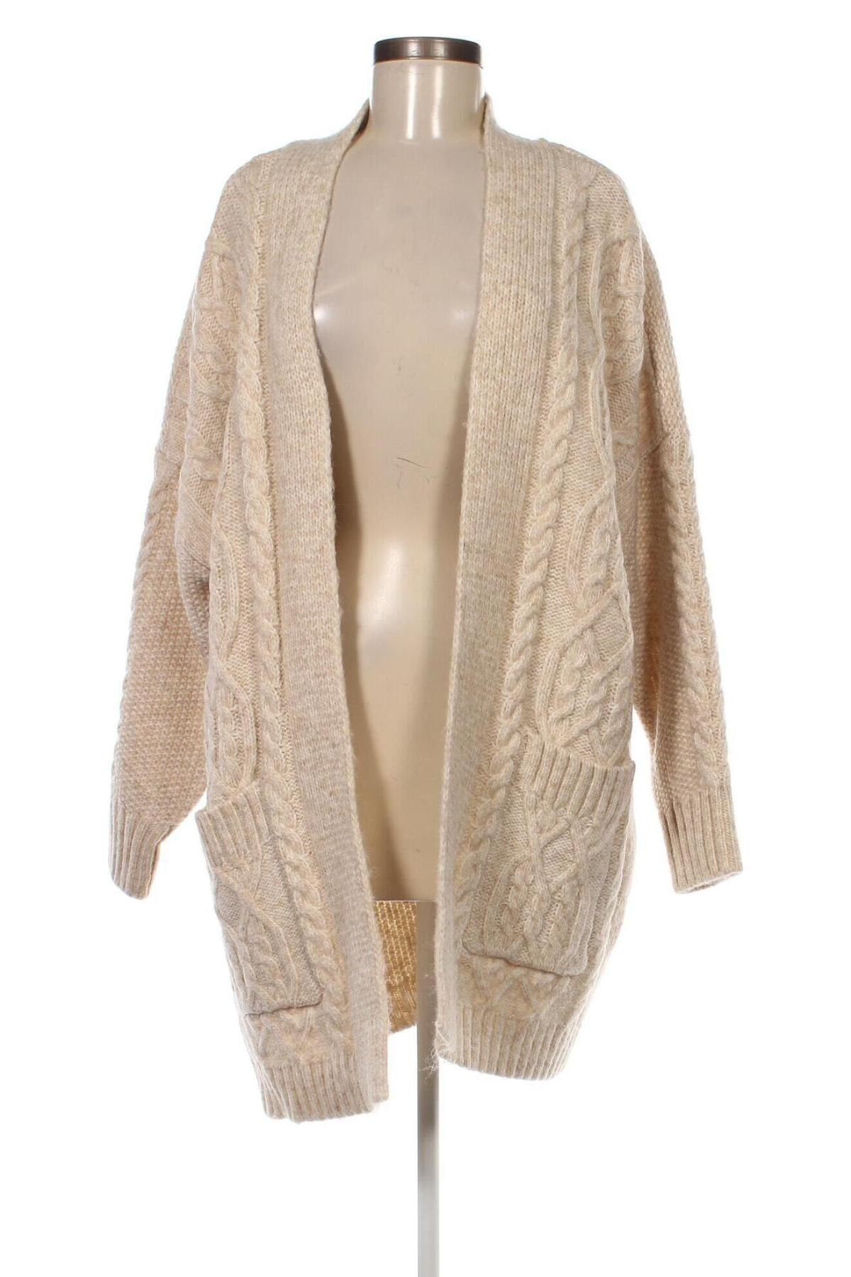 Cardigan de damă ONLY Carmakoma, Mărime XXL, Culoare Ecru, Preț 120,33 Lei