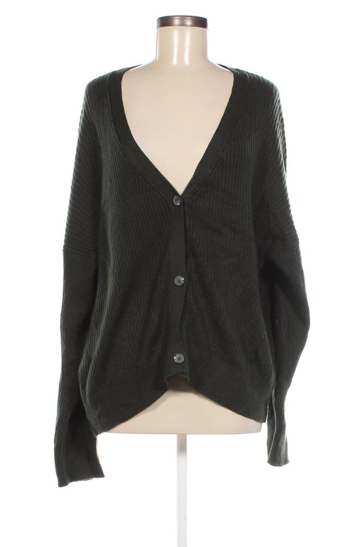 Cardigan de damă ONLY Carmakoma, Mărime XXL, Culoare Verde, Preț 48,85 Lei