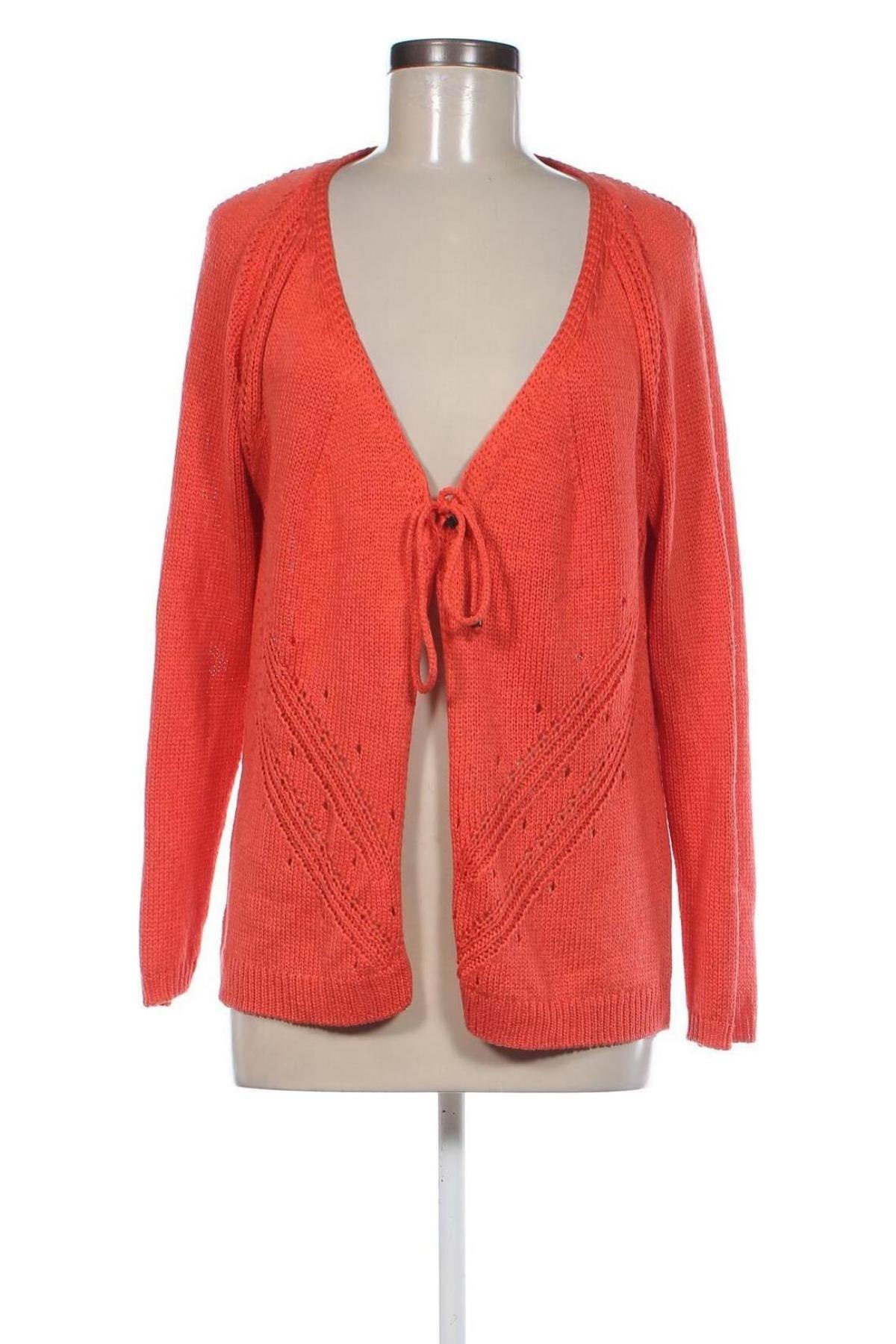 Damen Strickjacke Olsen, Größe XL, Farbe Rot, Preis 17,49 €