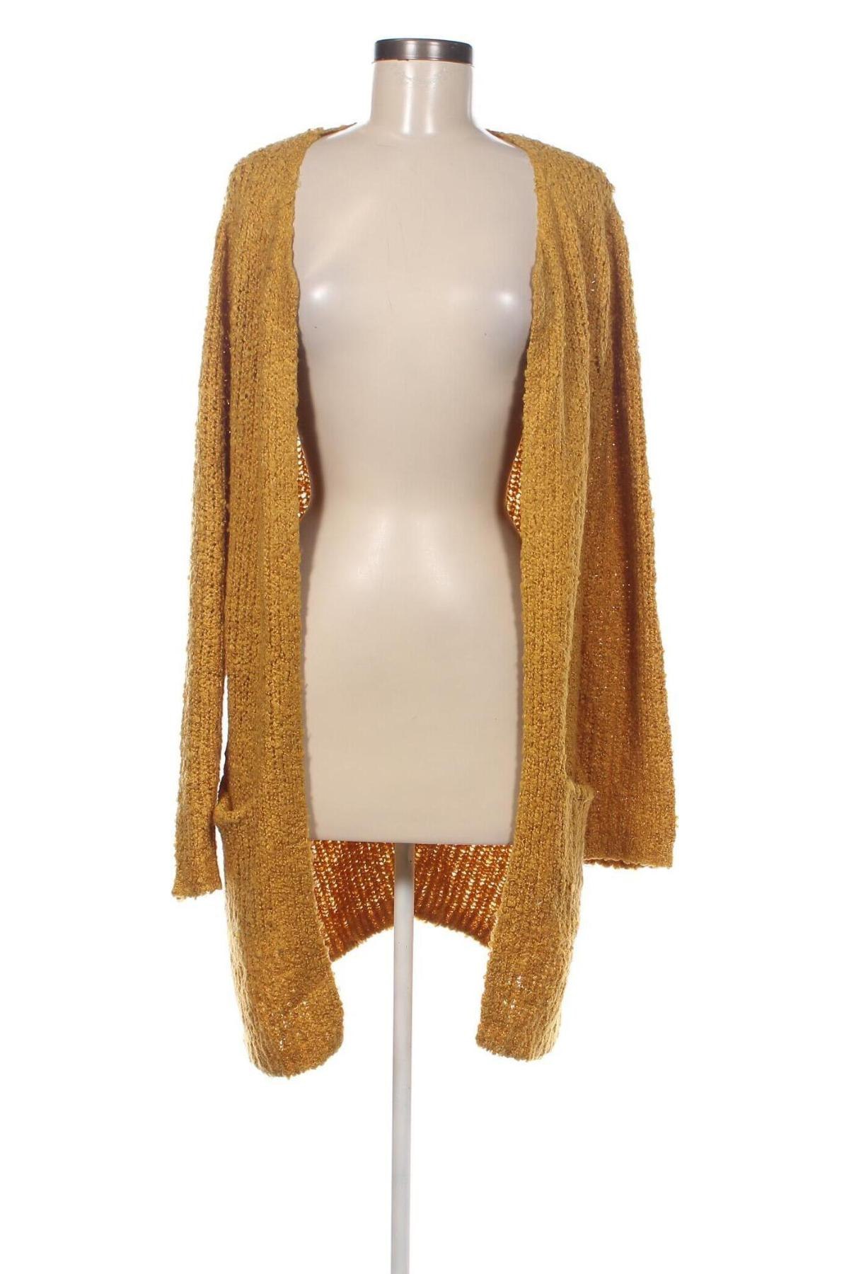 Cardigan de damă Pescara, Mărime L, Culoare Galben, Preț 33,99 Lei