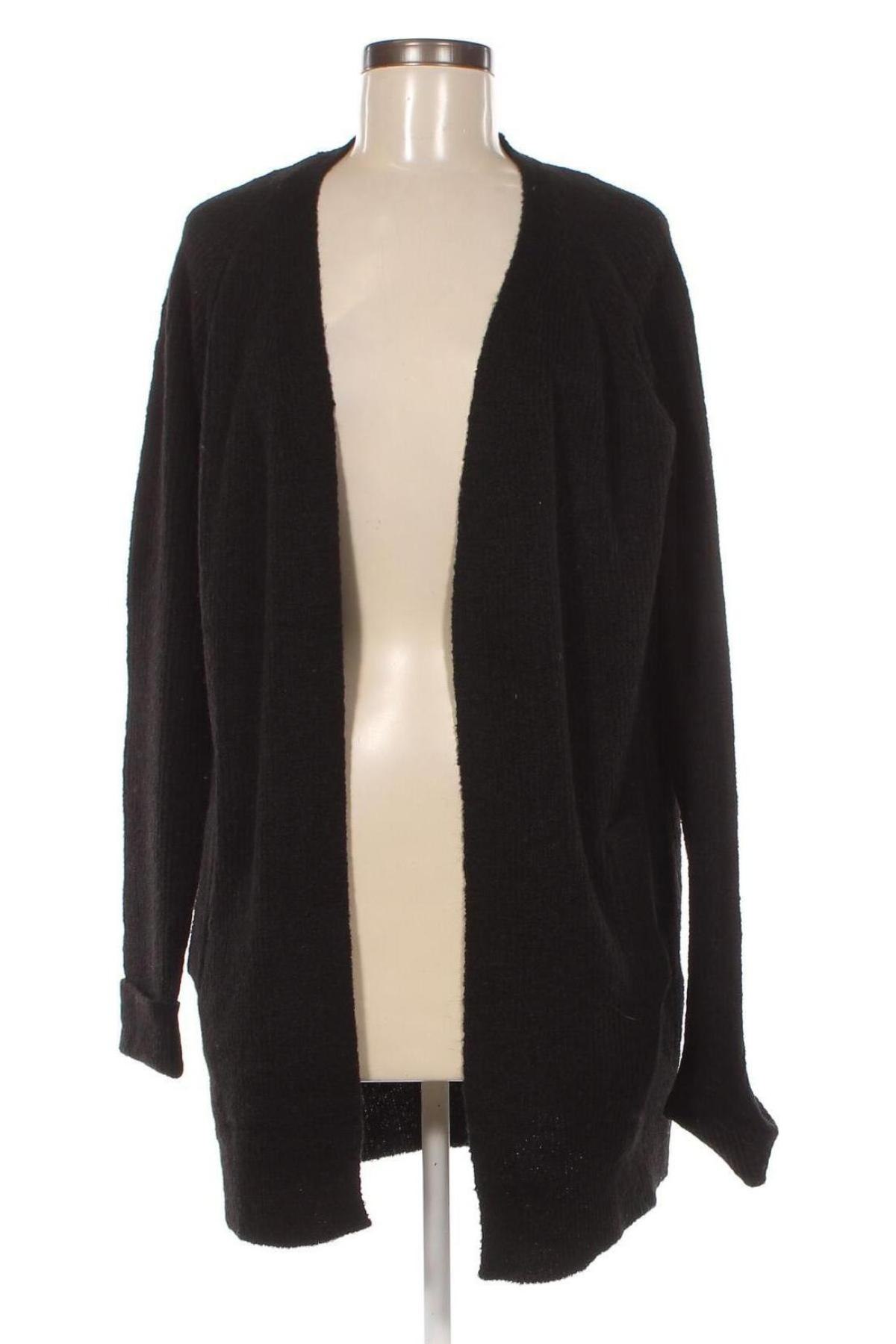 Cardigan de damă Pieces, Mărime M, Culoare Negru, Preț 203,95 Lei