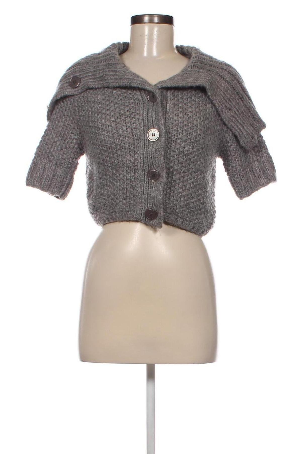 Cardigan de damă Pineapple, Mărime XS, Culoare Gri, Preț 42,10 Lei