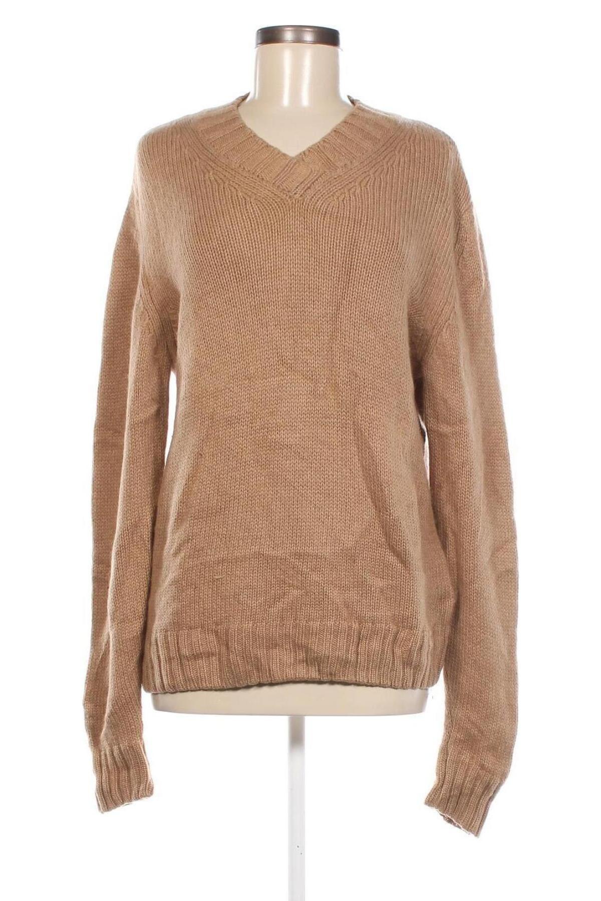 Damen Strickjacke Rene Lezard, Größe XXL, Farbe Beige, Preis 24,16 €