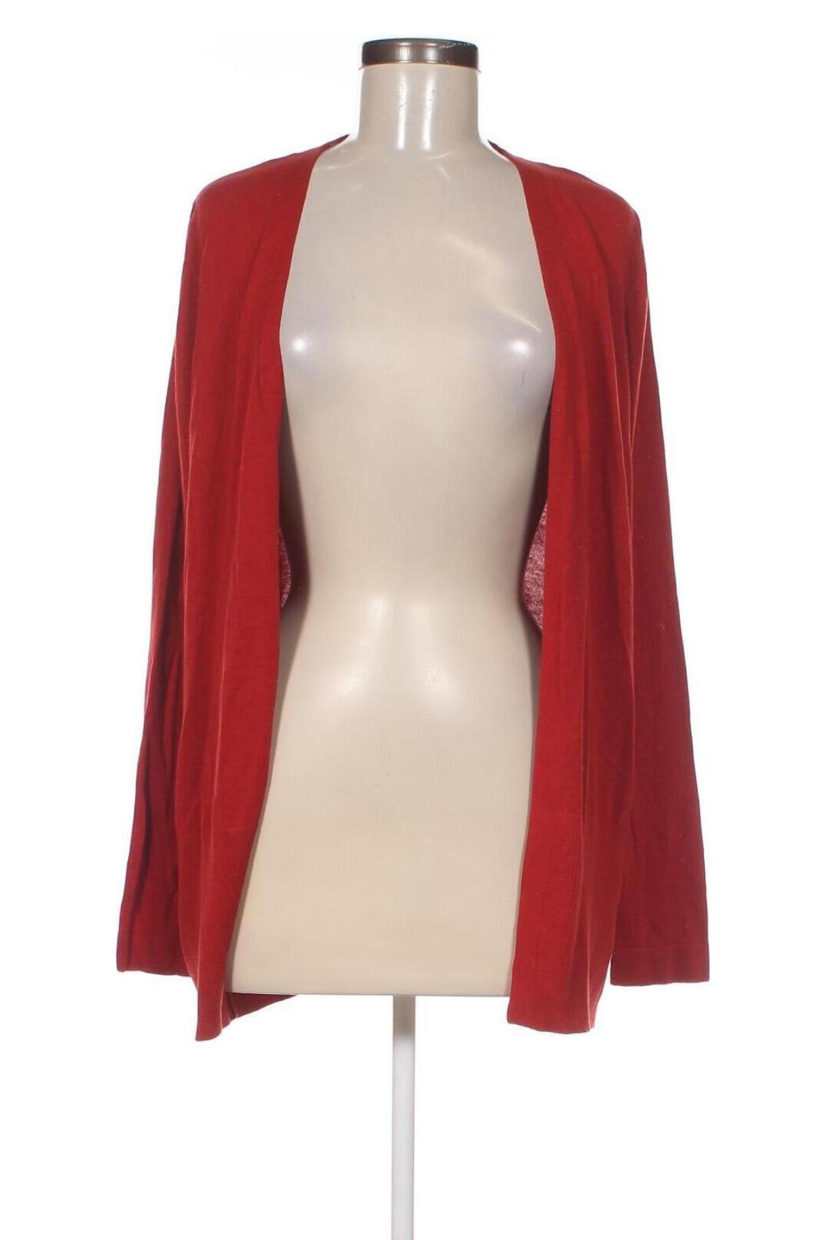 Γυναικεία ζακέτα S.Oliver, Μέγεθος XL, Χρώμα Κόκκινο, Τιμή 34,69 €