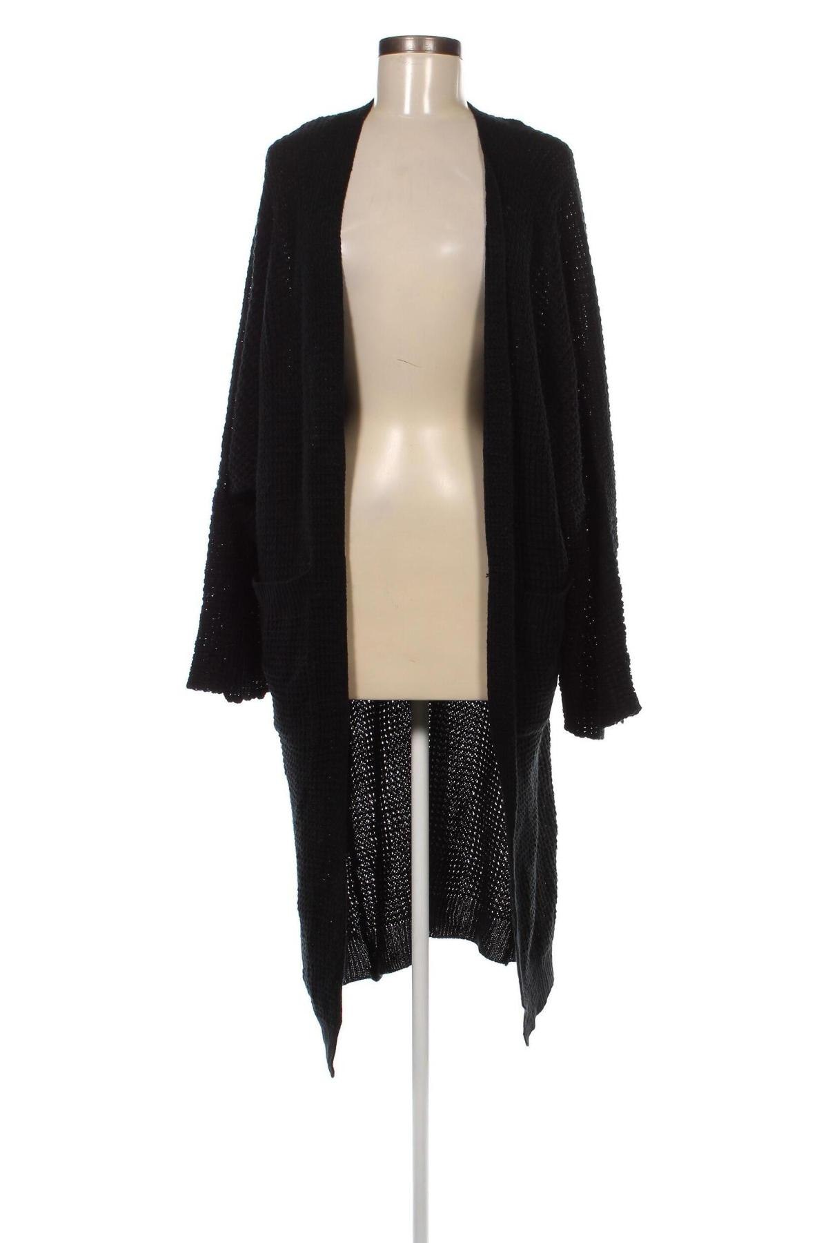 Cardigan de damă SHEIN, Mărime L, Culoare Negru, Preț 33,99 Lei