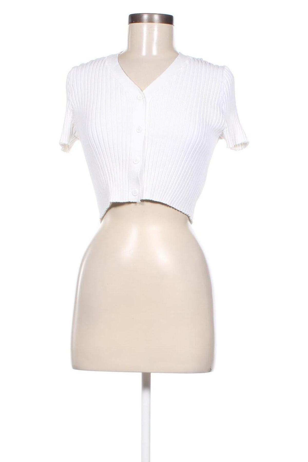 Damen Strickjacke SHEIN, Größe M, Farbe Weiß, Preis € 9,08