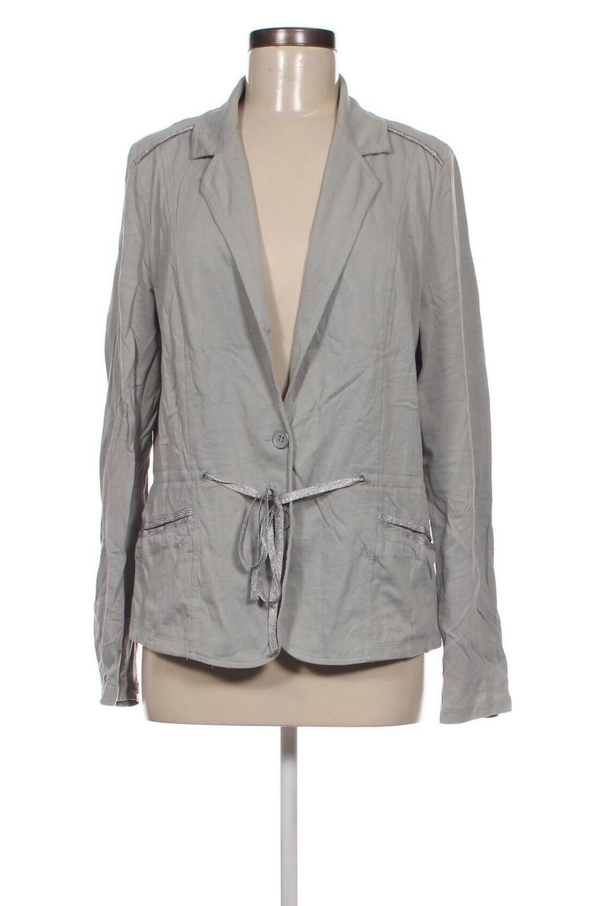 Damen Blazer Sandwich_, Größe XL, Farbe Grau, Preis 25,95 €