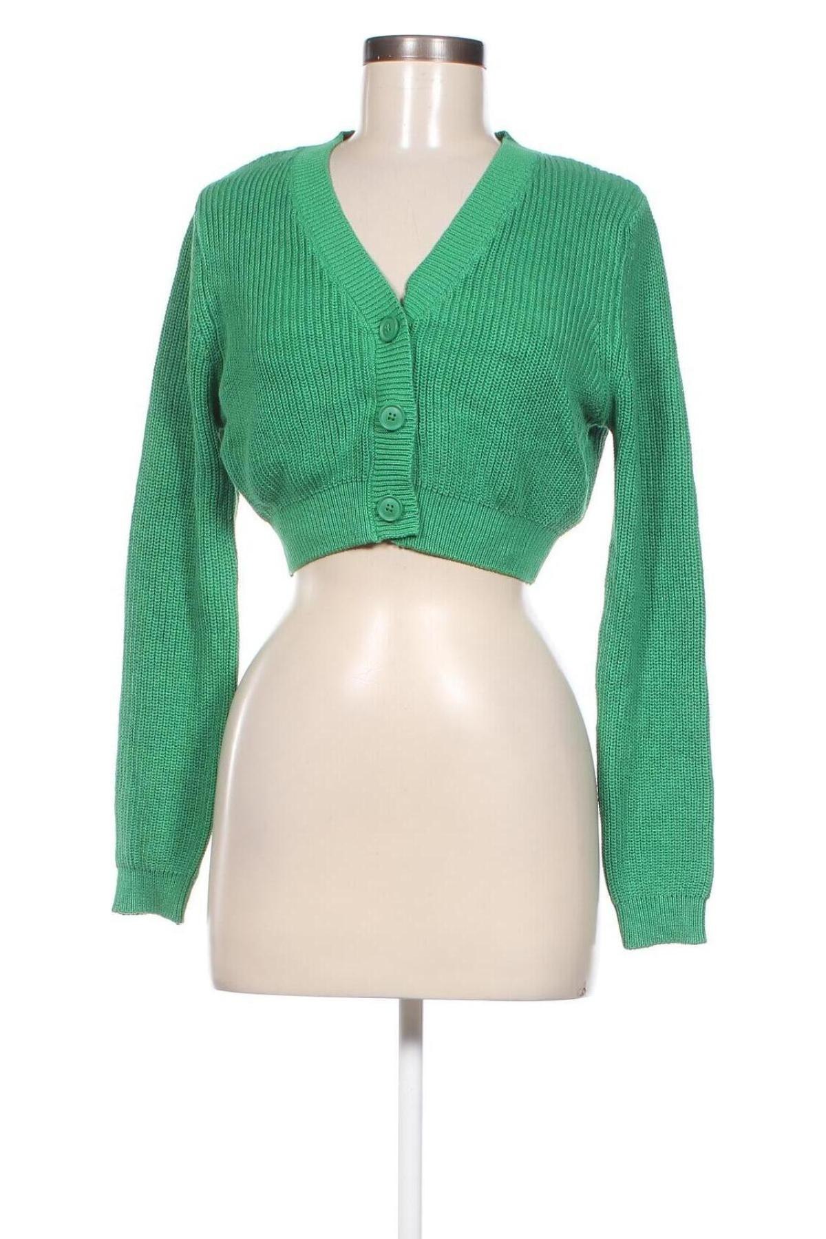 Cardigan de damă Tally Weijl, Mărime L, Culoare Verde, Preț 33,99 Lei