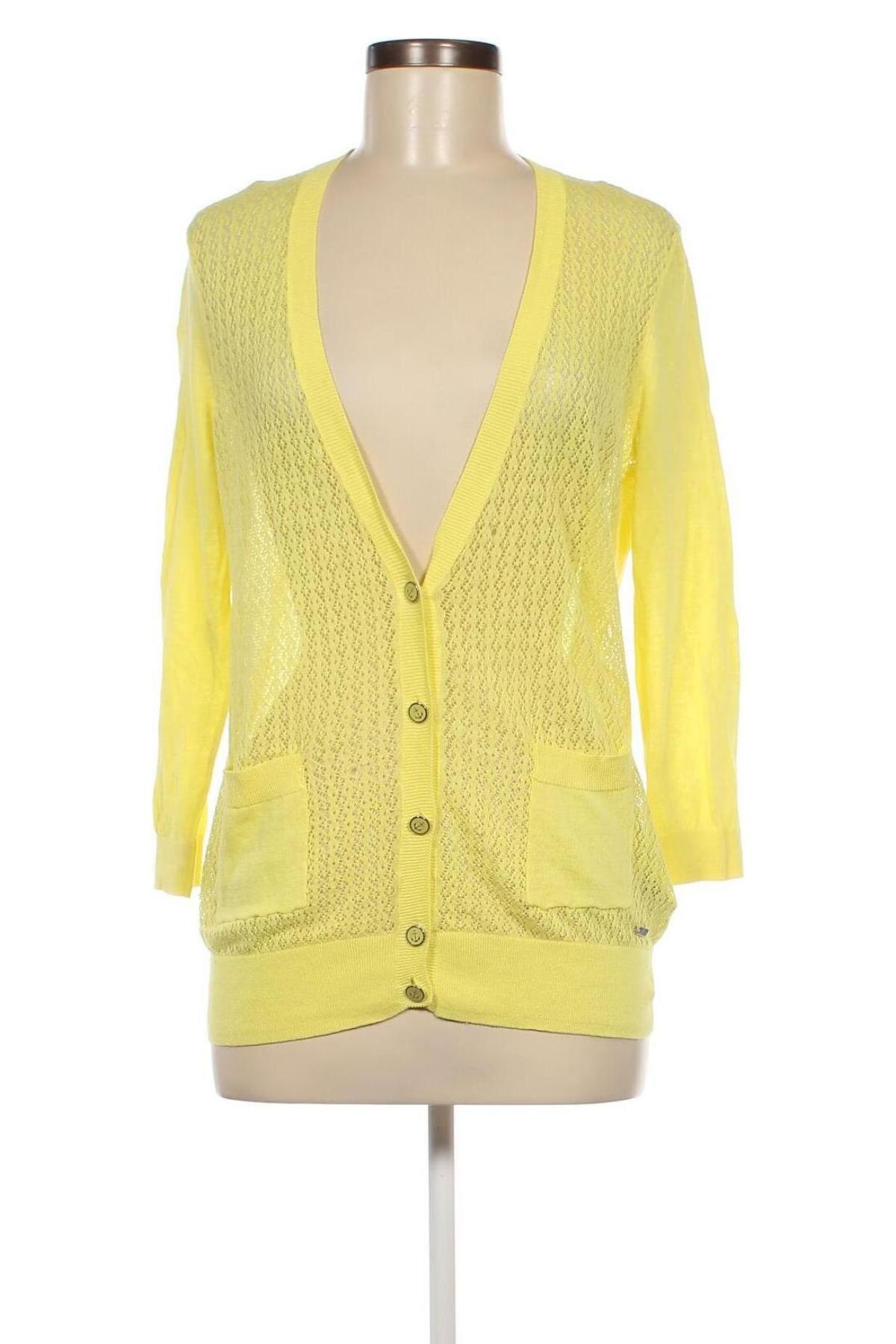 Cardigan de damă Tommy Hilfiger, Mărime L, Culoare Galben, Preț 244,90 Lei