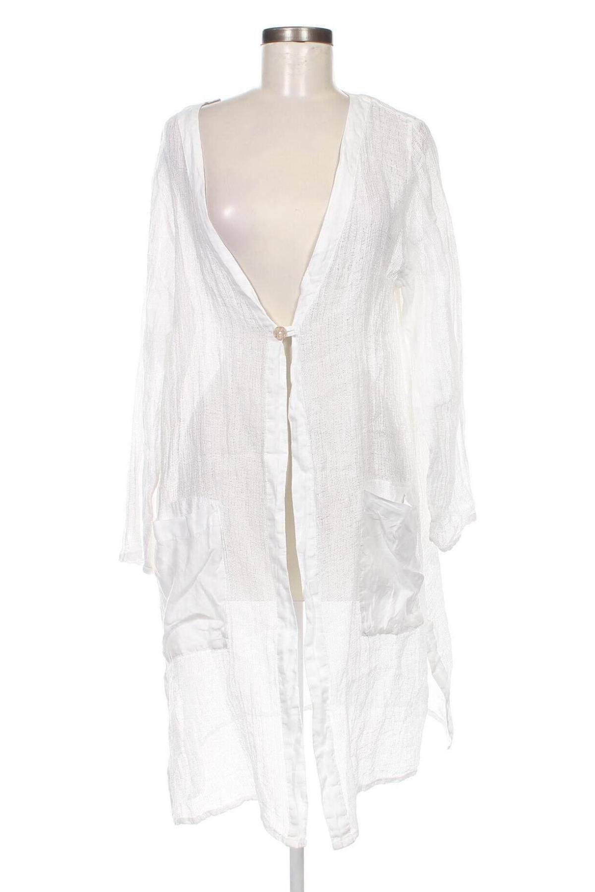 Damen Strickjacke UNQ, Größe L, Farbe Weiß, Preis 13,63 €