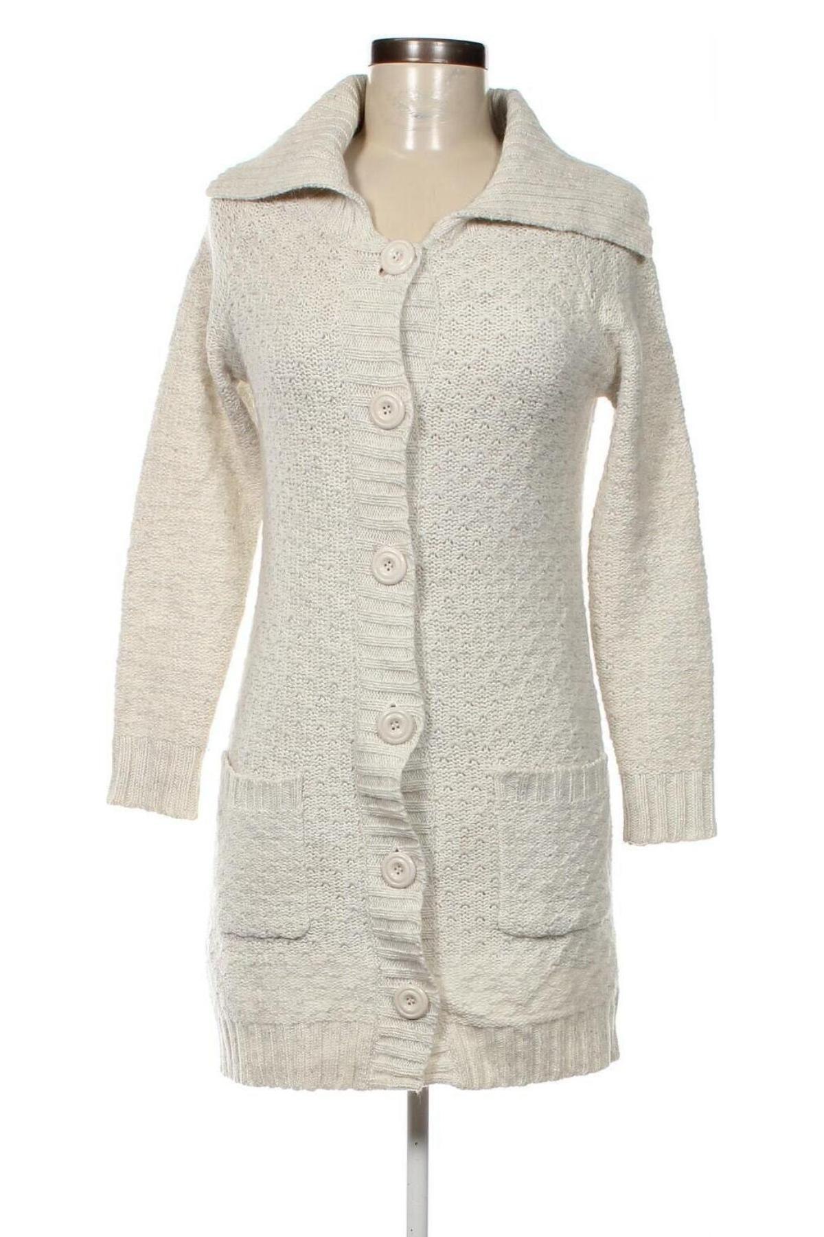 Damen Strickjacke Valley Girl, Größe M, Farbe Beige, Preis 8,07 €