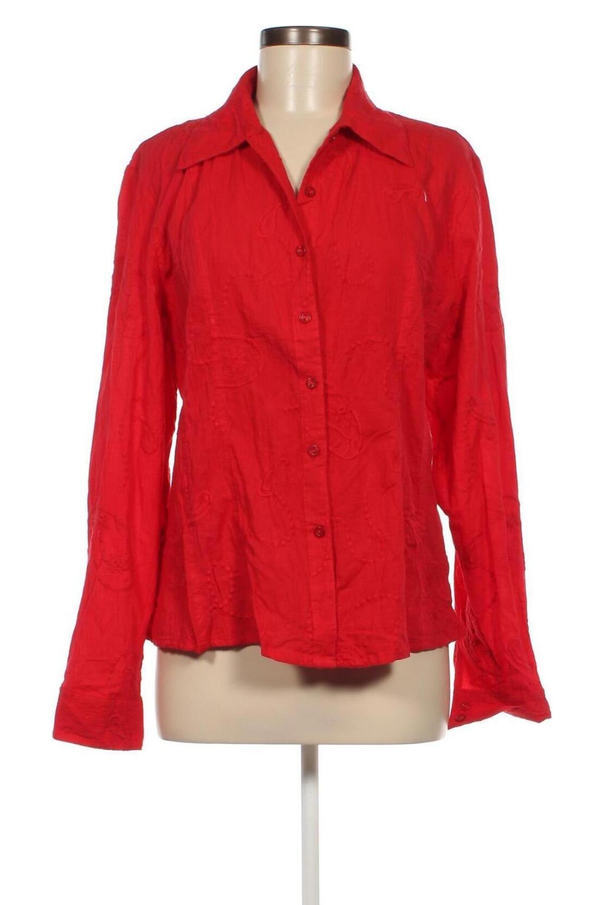 Női ing, Méret XL, Szín Piros, Ár 4 320 Ft