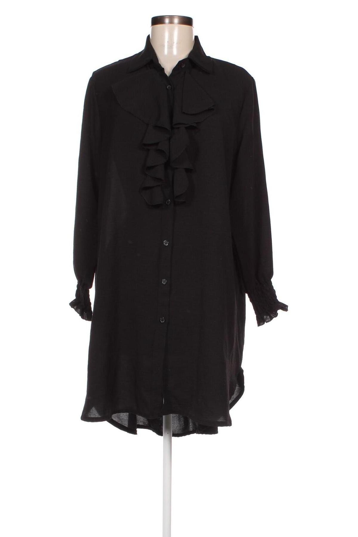 Γυναικείο πουκάμισο, Μέγεθος XXL, Χρώμα Μαύρο, Τιμή 5,74 €