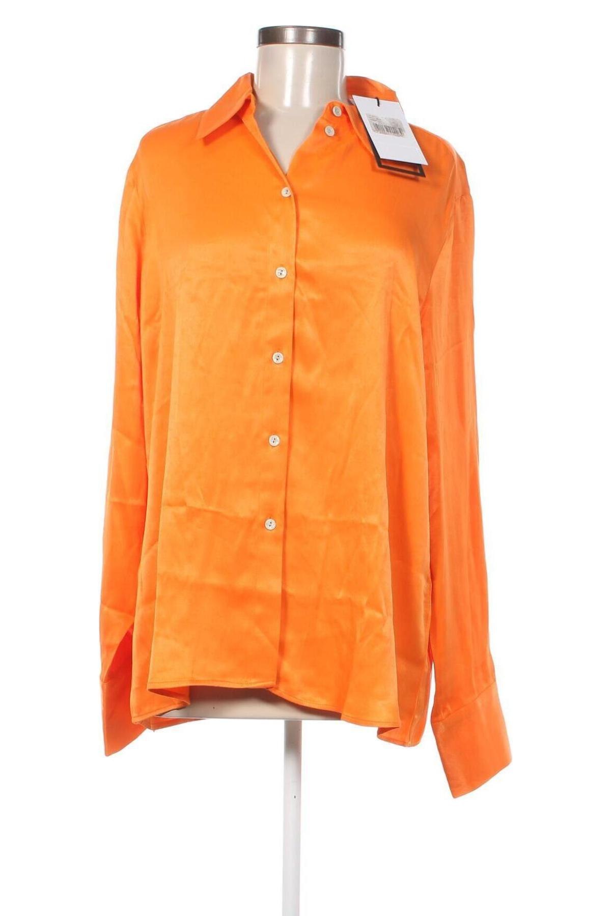 Damenbluse ABOUT YOU x VIAM Studio, Größe L, Farbe Orange, Preis € 13,10