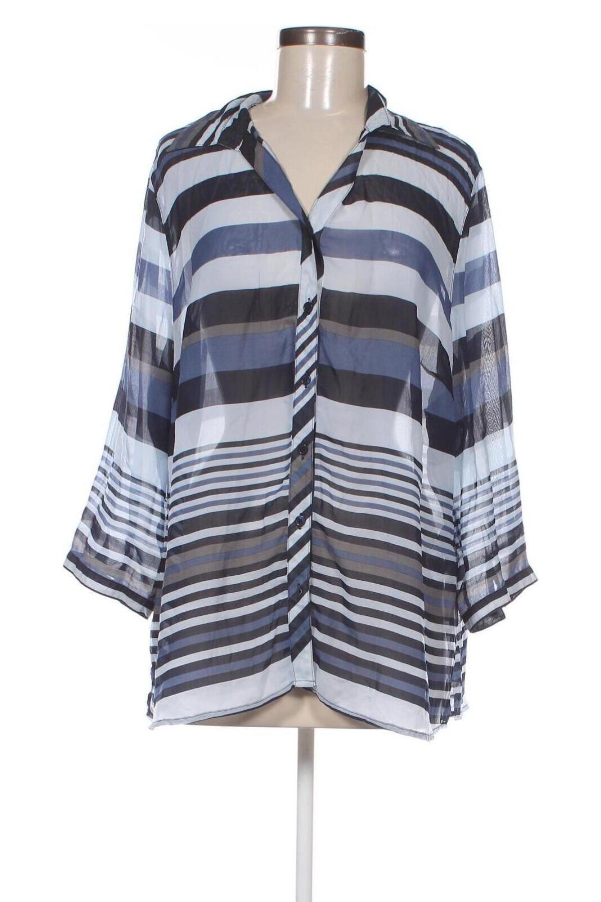 Γυναικείο πουκάμισο Bonita, Μέγεθος XL, Χρώμα Μπλέ, Τιμή 12,79 €