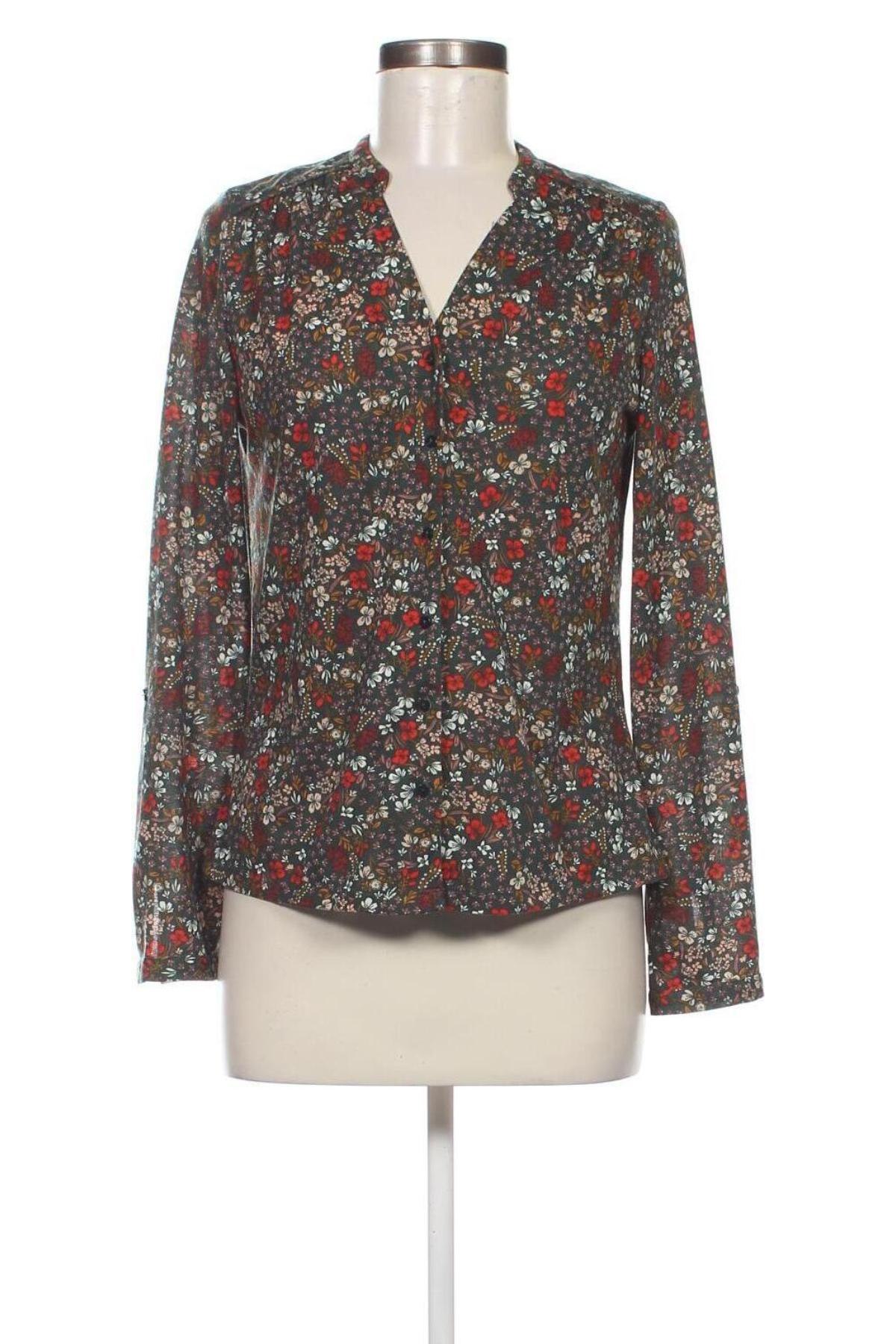 Γυναικείο πουκάμισο Camaieu, Μέγεθος M, Χρώμα Πολύχρωμο, Τιμή 6,16 €