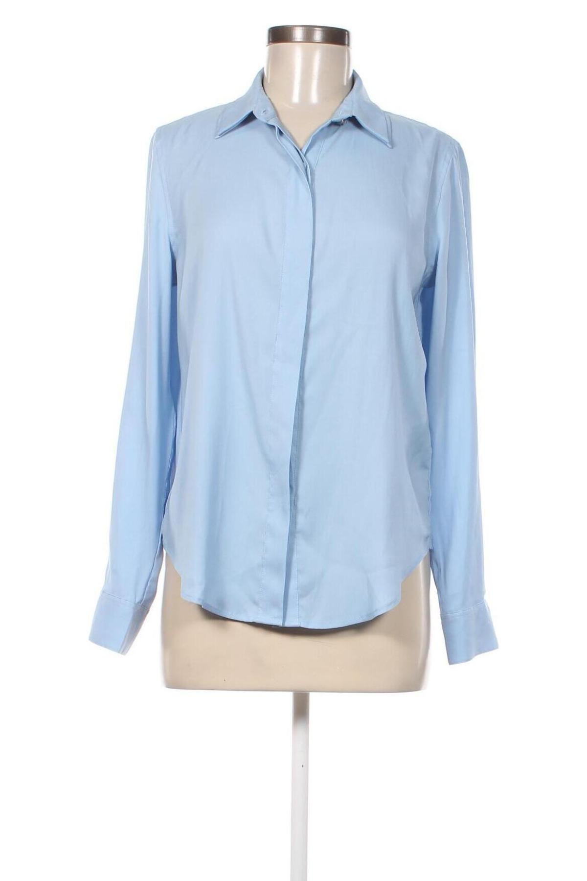 Γυναικείο πουκάμισο DKNY, Μέγεθος XS, Χρώμα Μπλέ, Τιμή 23,02 €