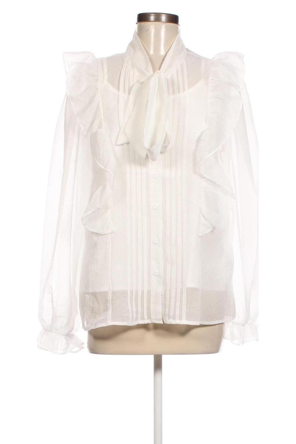 Γυναικείο πουκάμισο Dorothy Perkins, Μέγεθος L, Χρώμα Λευκό, Τιμή 23,81 €