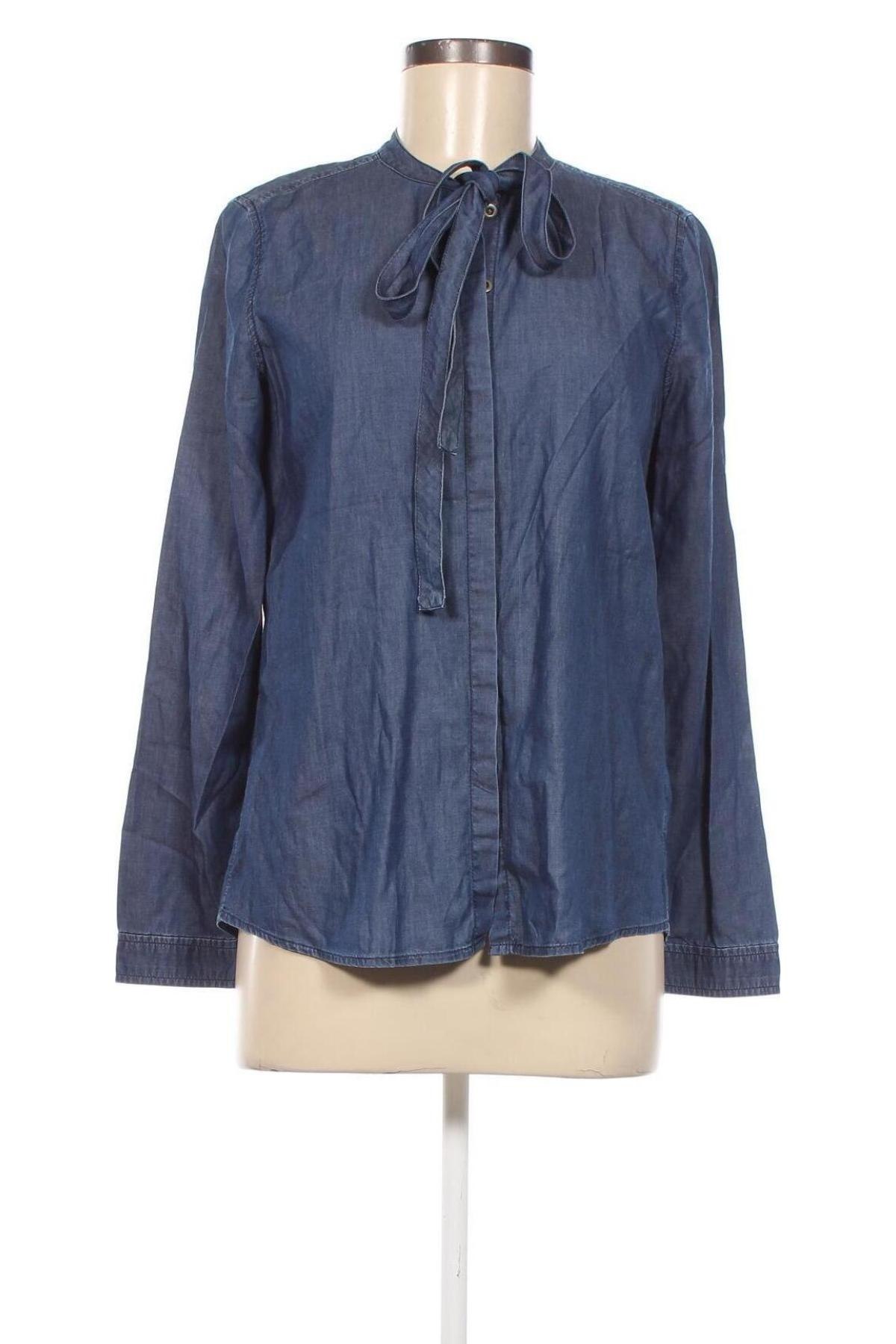 Γυναικείο πουκάμισο Edc By Esprit, Μέγεθος S, Χρώμα Μπλέ, Τιμή 4,21 €