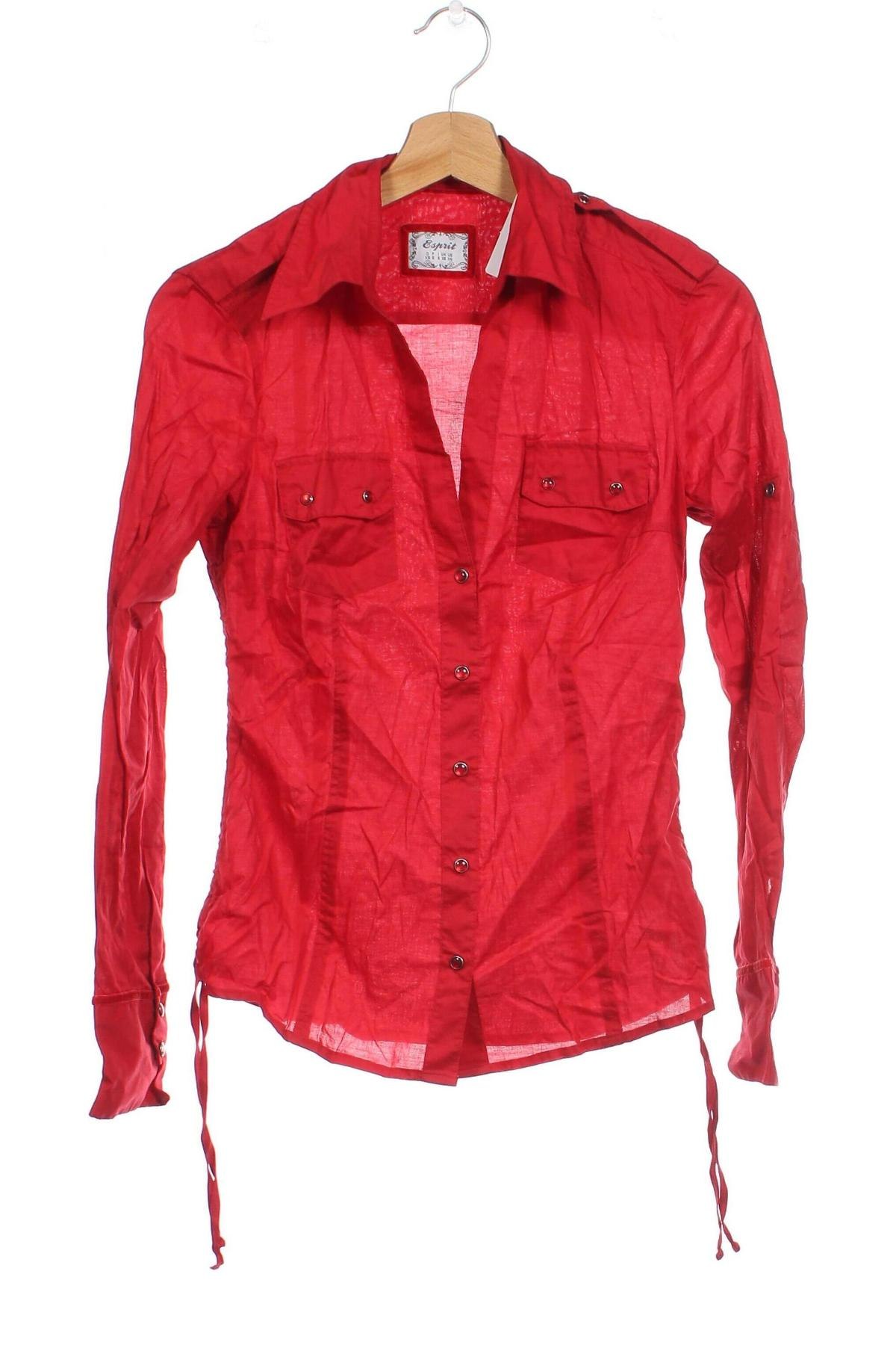 Damenbluse Esprit, Größe XS, Farbe Rot, Preis € 17,00