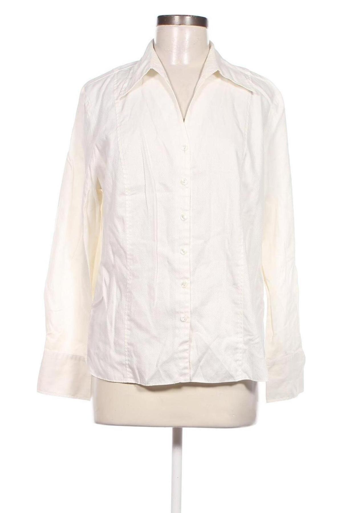 Γυναικείο πουκάμισο Gerry Weber, Μέγεθος XXL, Χρώμα Εκρού, Τιμή 13,26 €