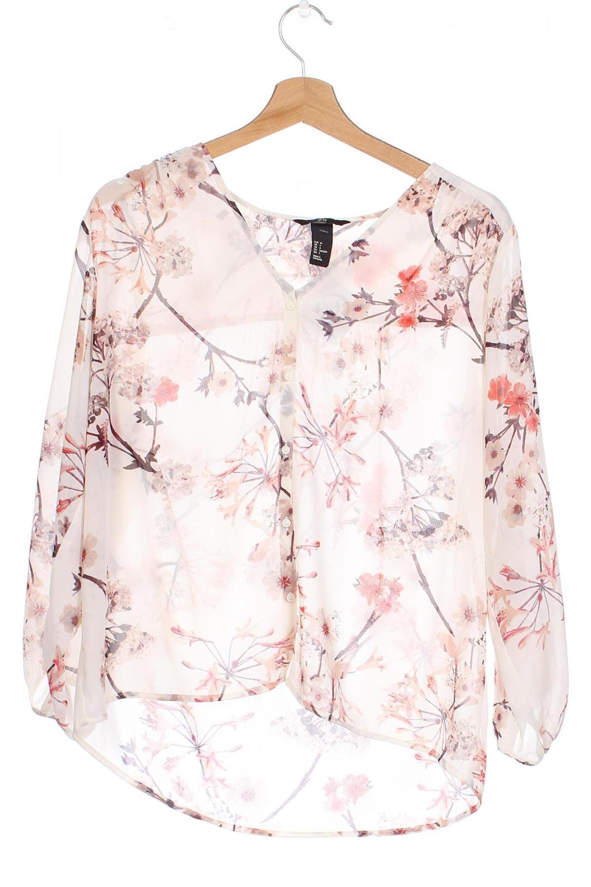 Dámská košile  H&M, Velikost XS, Barva Vícebarevné, Cena  155,00 Kč