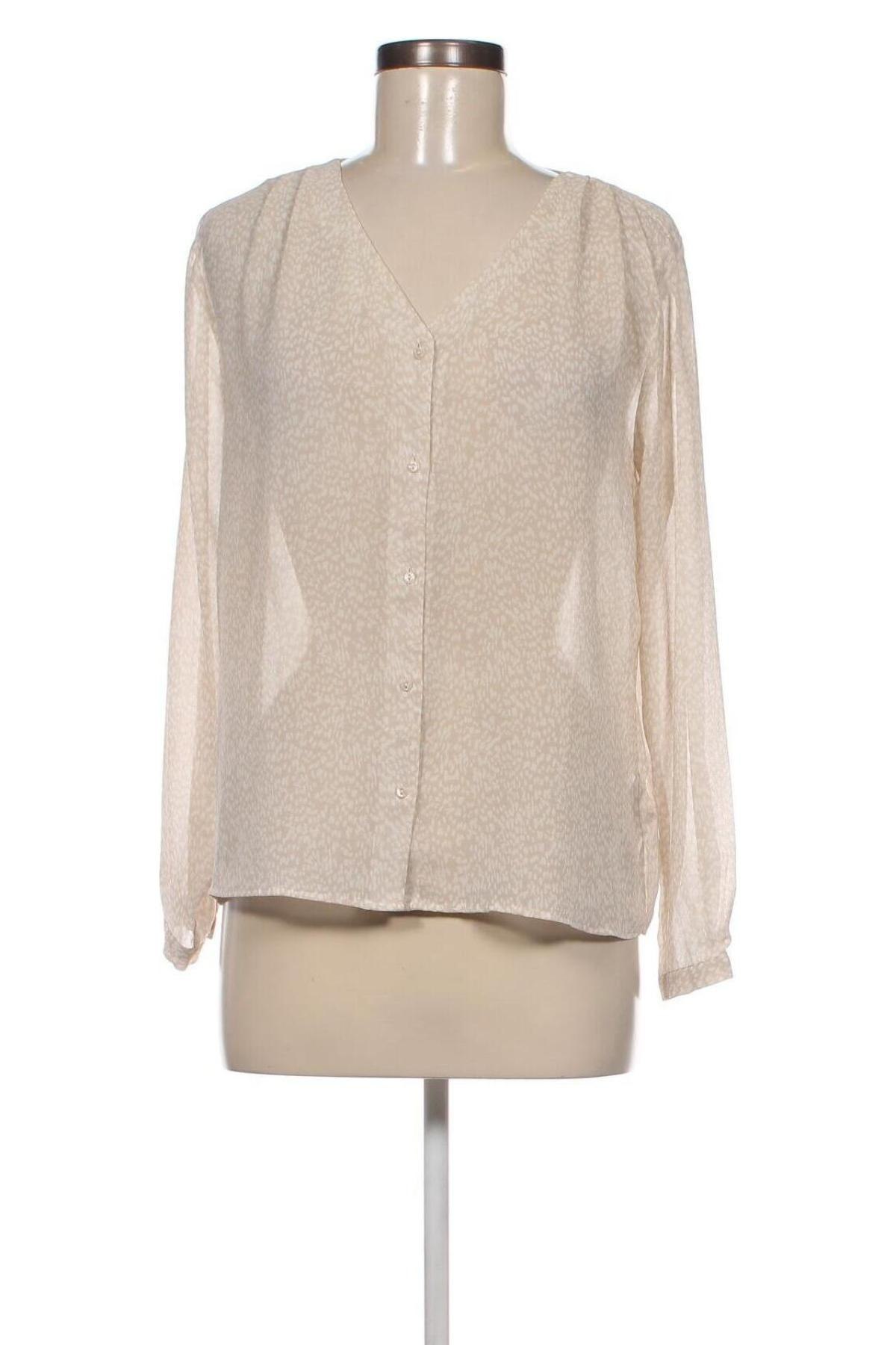 Γυναικείο πουκάμισο H&M, Μέγεθος S, Χρώμα  Μπέζ, Τιμή 4,03 €
