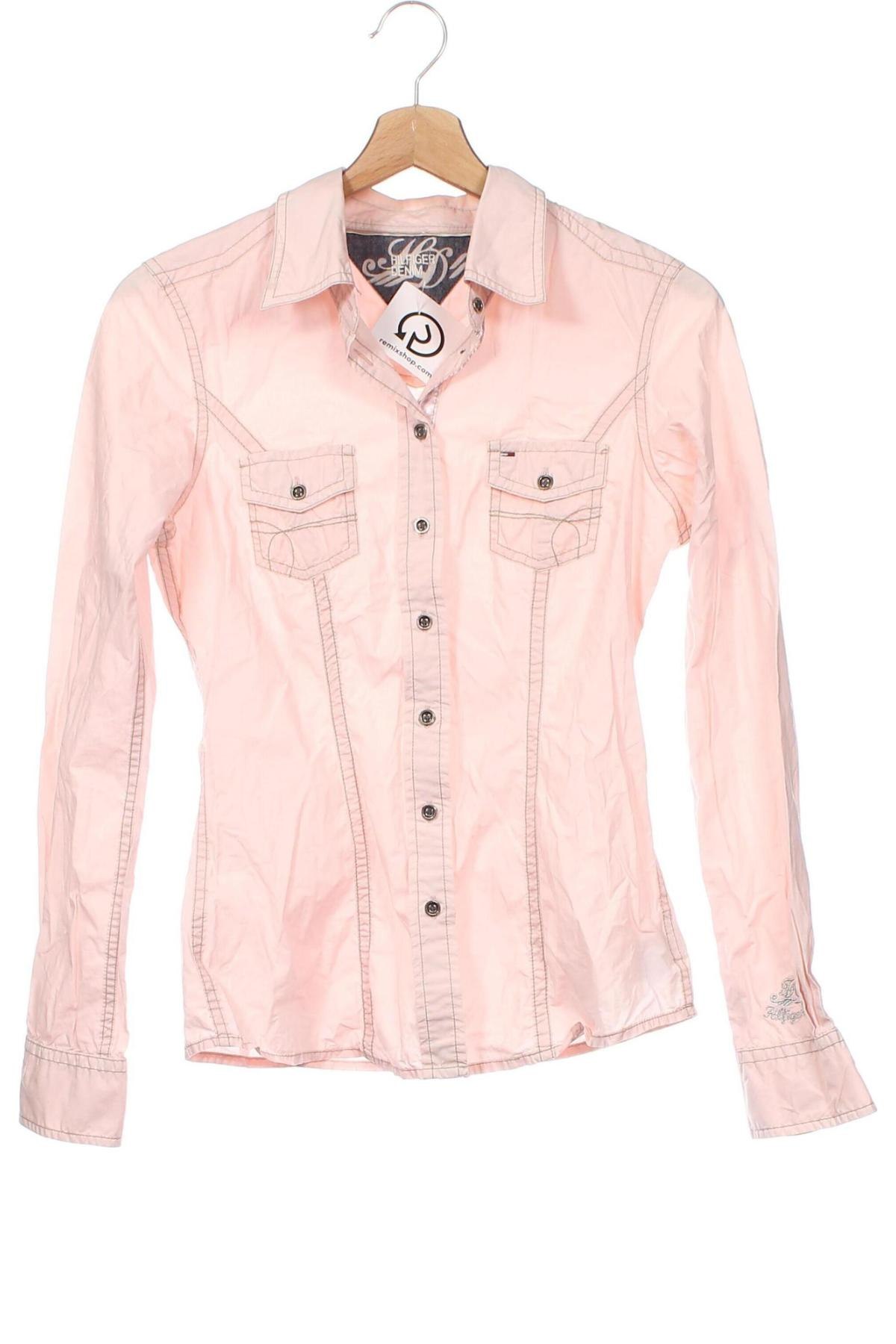 Damenbluse Hilfiger Denim, Größe XS, Farbe Rosa, Preis € 9,99