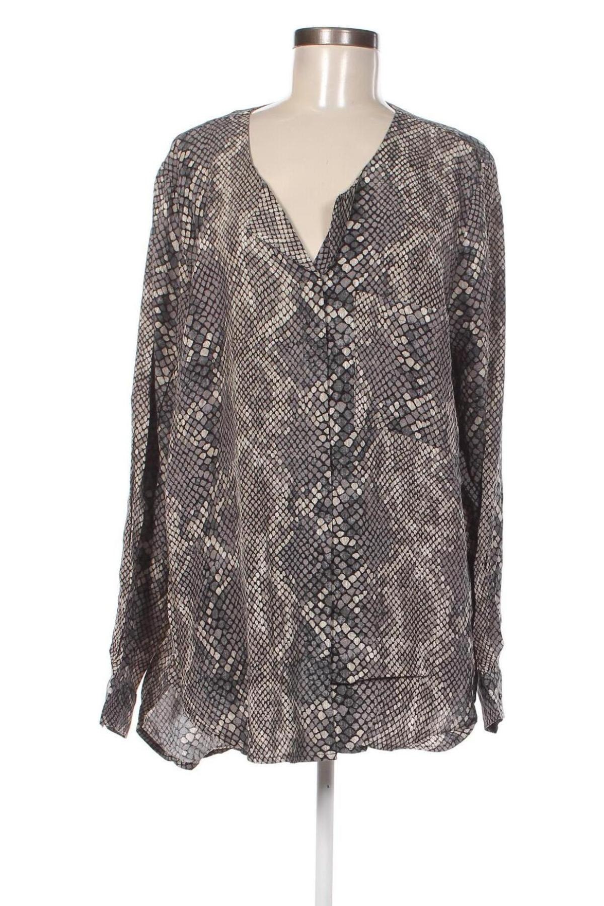 Γυναικείο πουκάμισο Junarose, Μέγεθος XXL, Χρώμα Πολύχρωμο, Τιμή 23,81 €