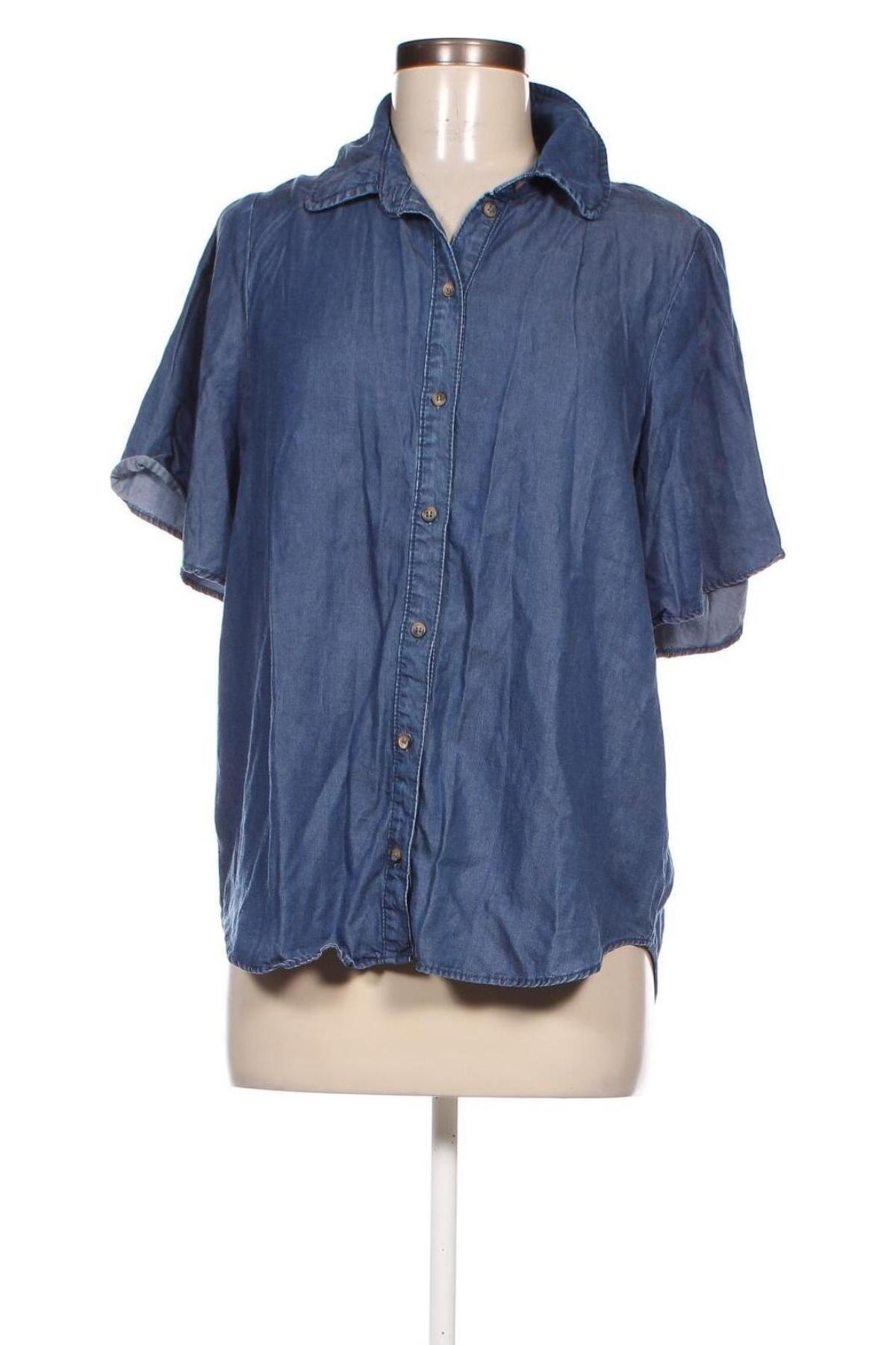 Damenbluse Karen by Simonsen, Größe M, Farbe Blau, Preis € 8,34