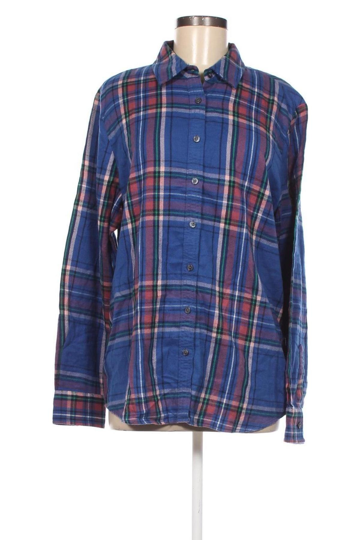 Γυναικείο πουκάμισο Lands' End, Μέγεθος L, Χρώμα Πολύχρωμο, Τιμή 6,18 €