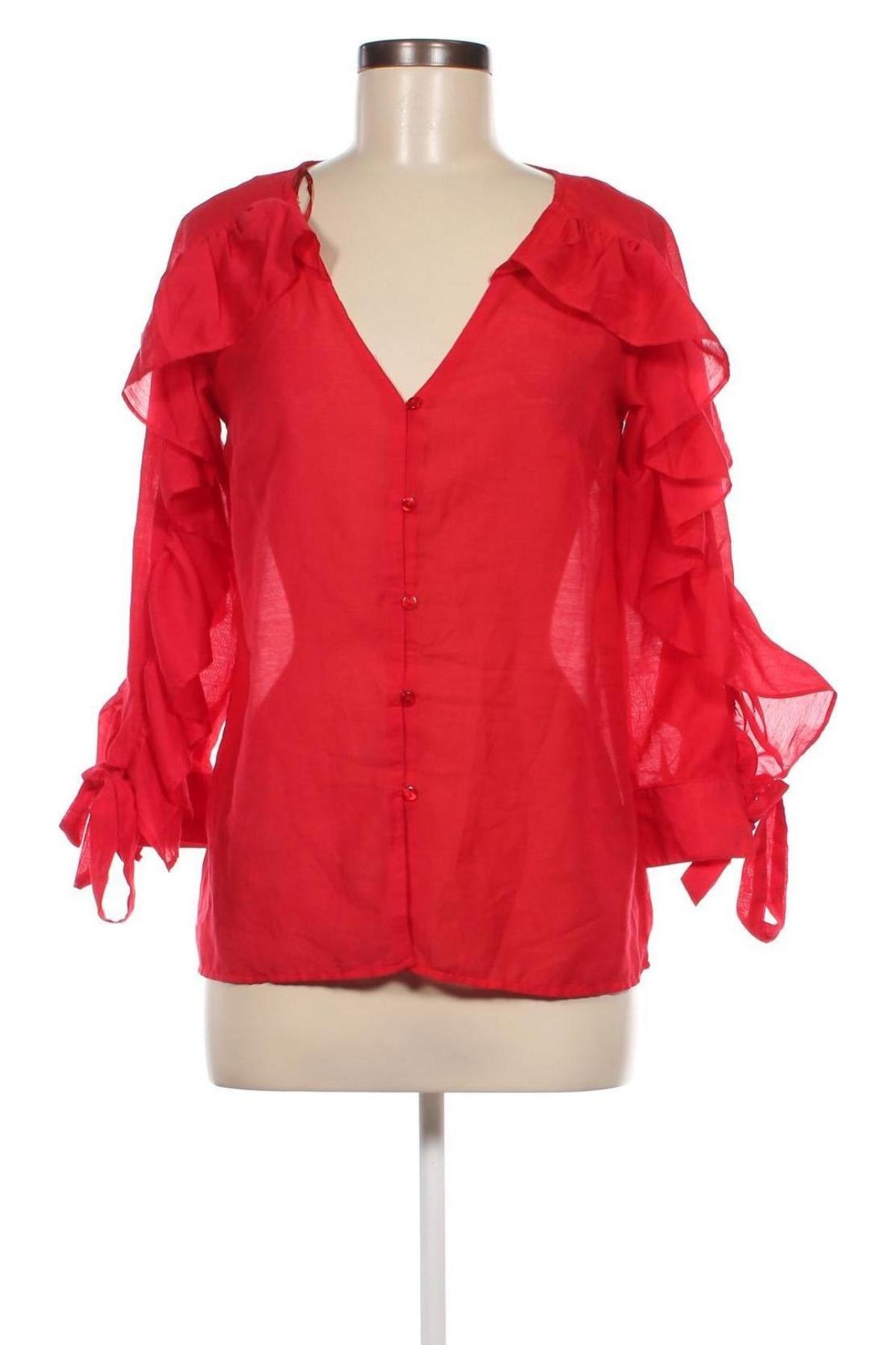 Damenbluse Lindex, Größe M, Farbe Rot, Preis 6,91 €