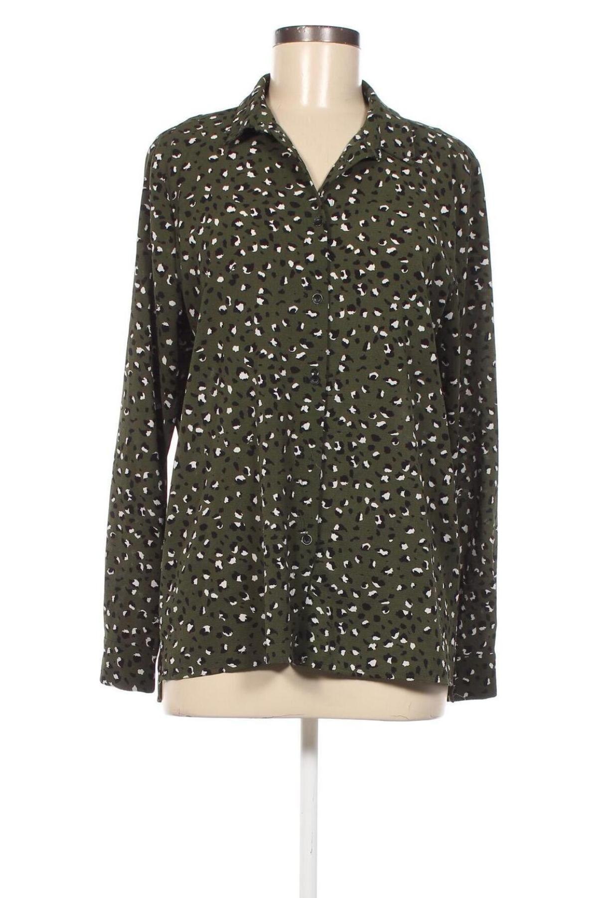 Γυναικείο πουκάμισο Madness, Μέγεθος L, Χρώμα Πράσινο, Τιμή 8,41 €
