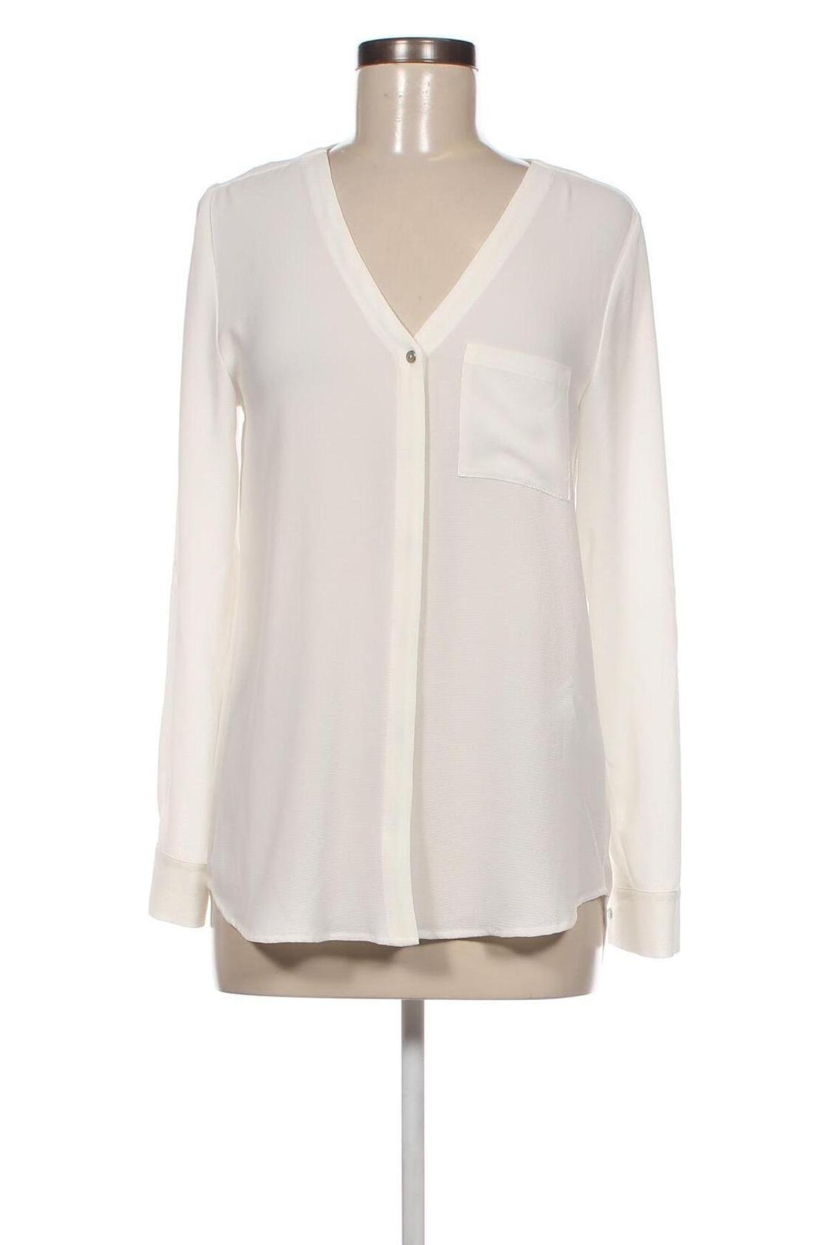 Γυναικείο πουκάμισο New Look, Μέγεθος M, Χρώμα Εκρού, Τιμή 15,66 €