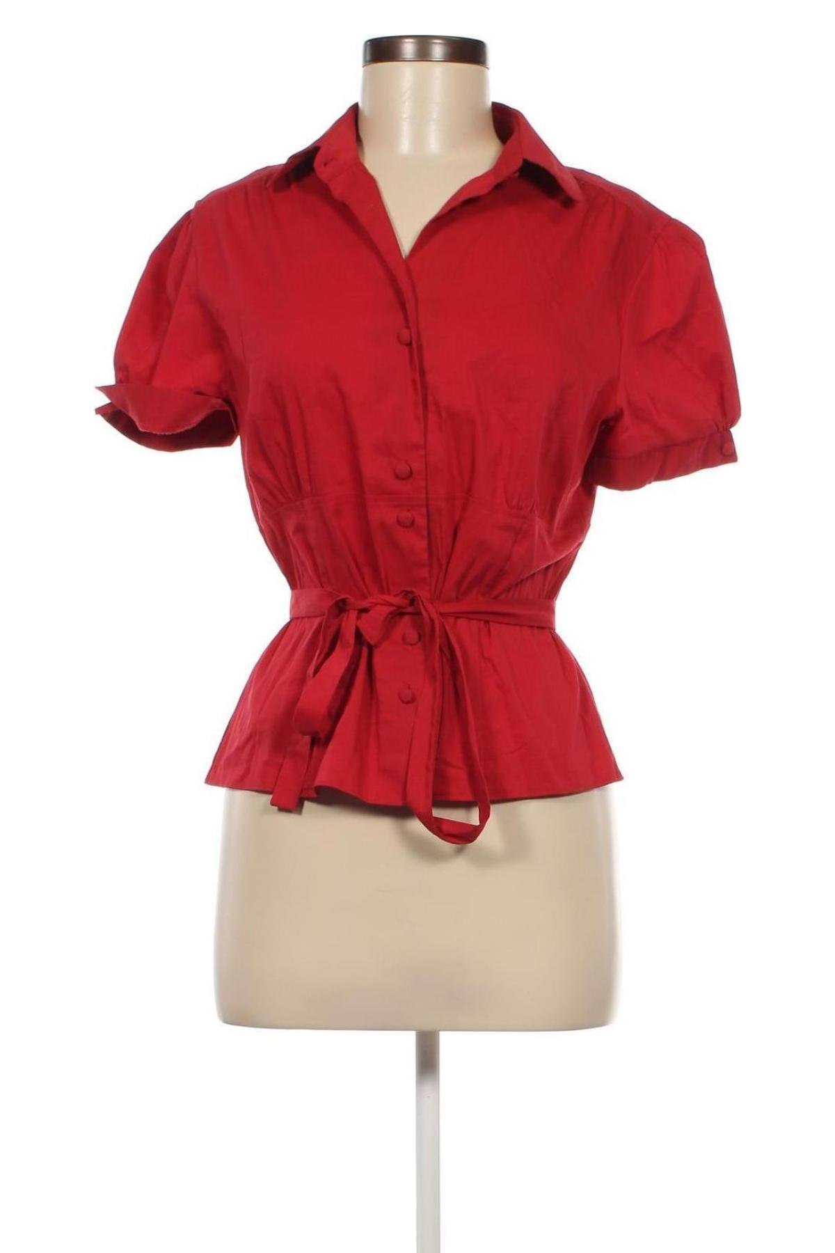 Γυναικείο πουκάμισο Next, Μέγεθος L, Χρώμα Κόκκινο, Τιμή 8,35 €