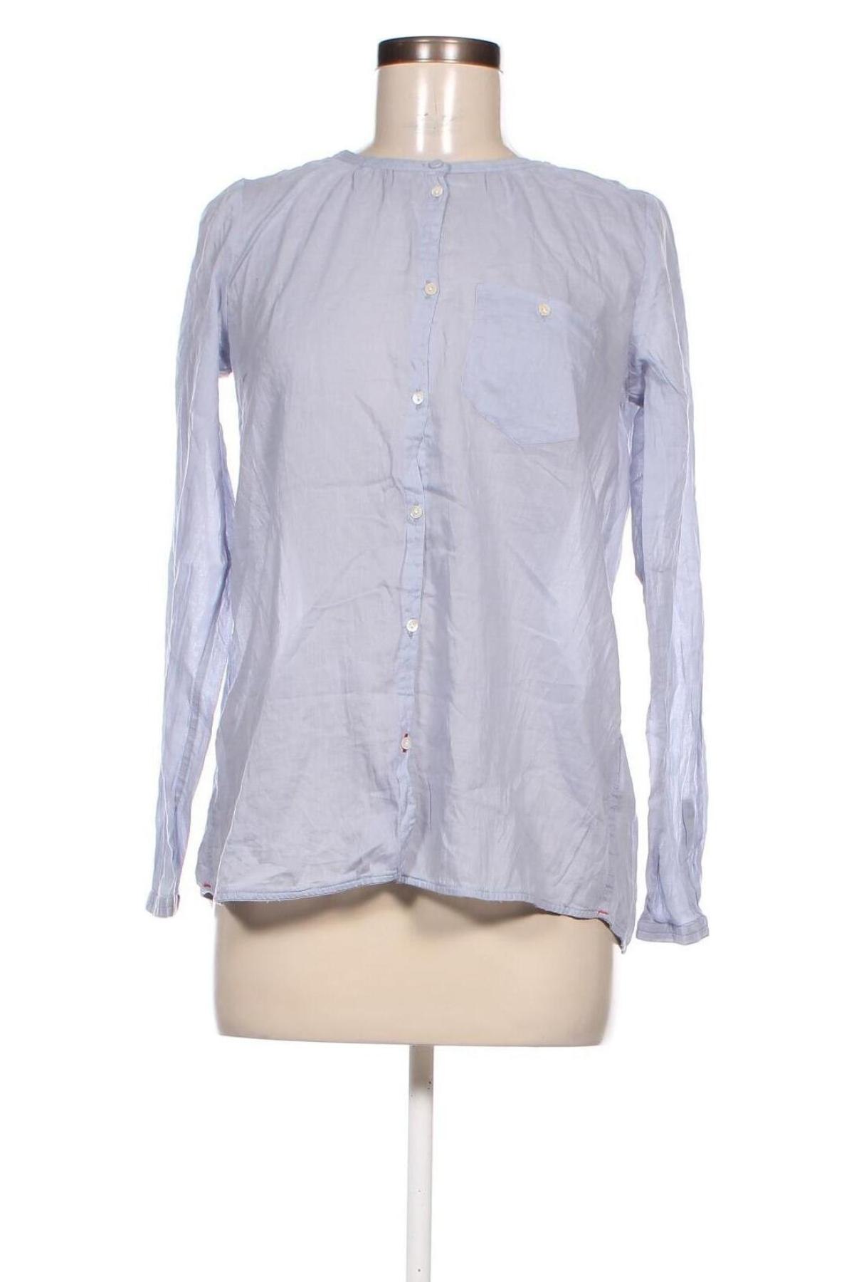Γυναικείο πουκάμισο Noa Noa, Μέγεθος L, Χρώμα Μπλέ, Τιμή 13,99 €
