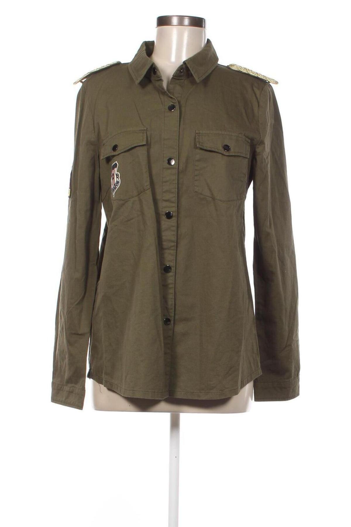 Γυναικείο πουκάμισο Osley, Μέγεθος L, Χρώμα Πράσινο, Τιμή 13,60 €