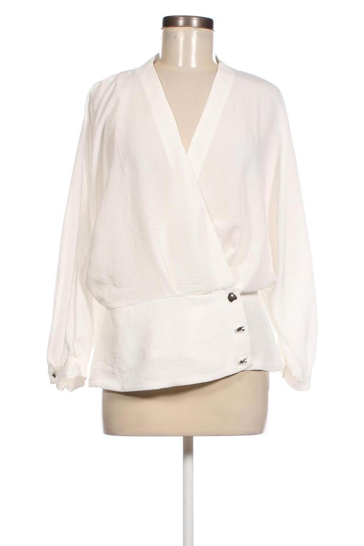 Γυναικείο πουκάμισο River Island, Μέγεθος M, Χρώμα Λευκό, Τιμή 7,94 €