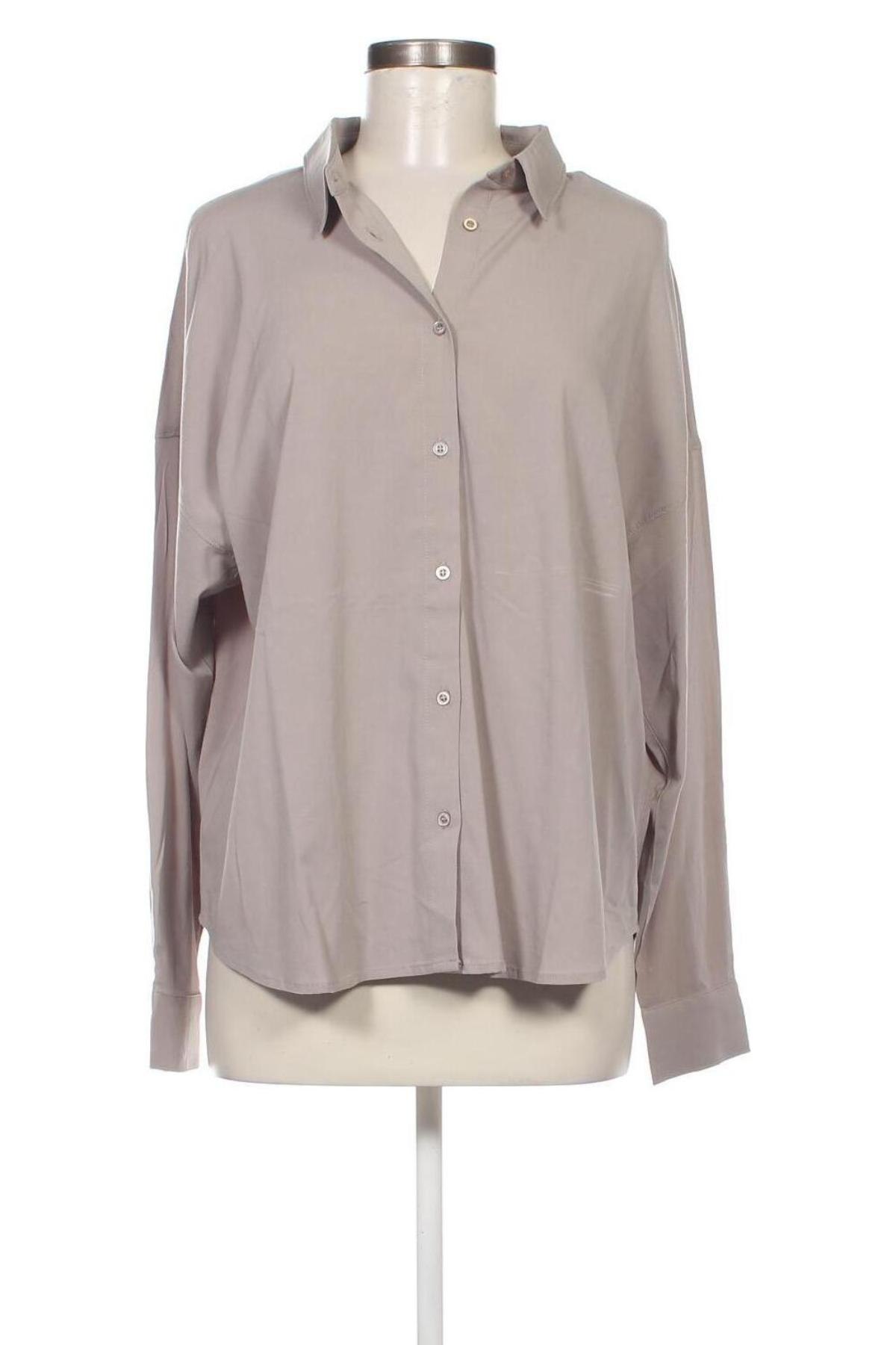 Γυναικείο πουκάμισο Soft Rebels, Μέγεθος S, Χρώμα Γκρί, Τιμή 30,62 €