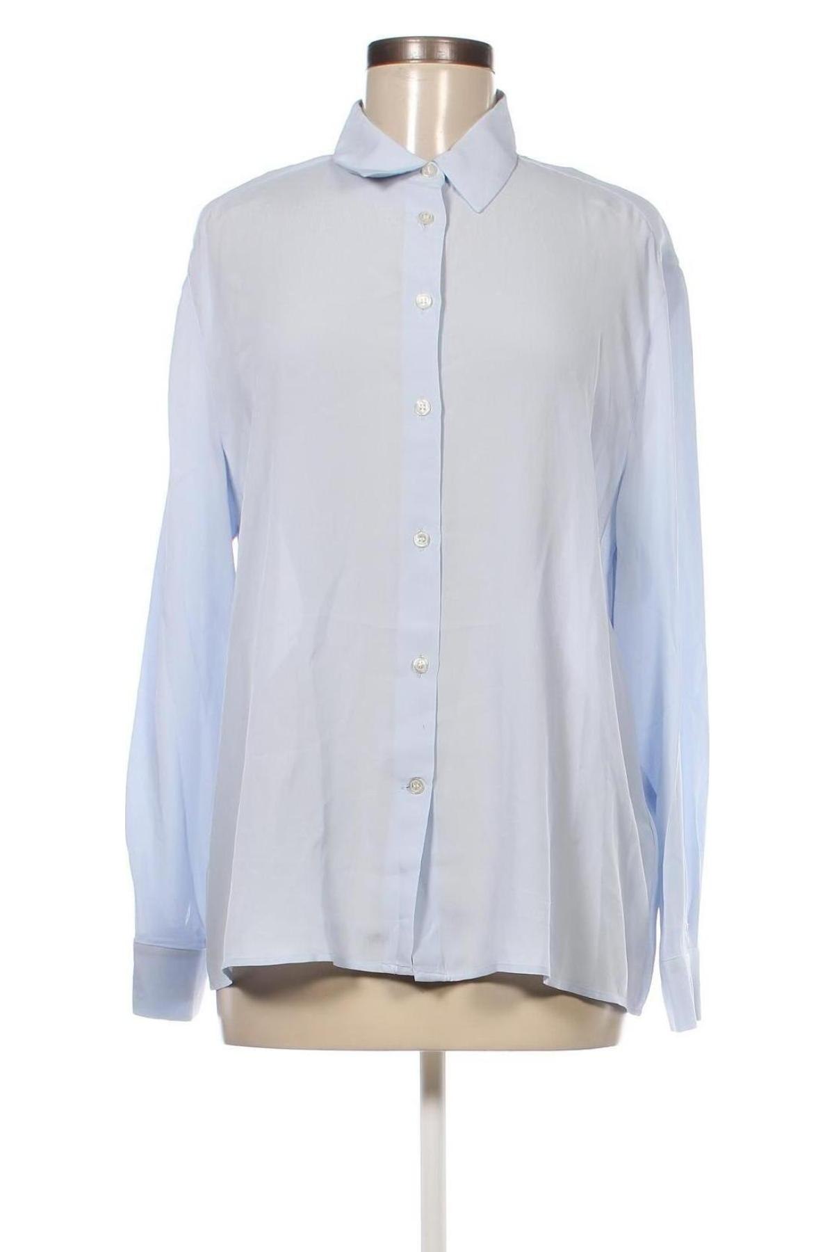 Γυναικείο πουκάμισο Tommy Hilfiger, Μέγεθος S, Χρώμα Μπλέ, Τιμή 45,64 €