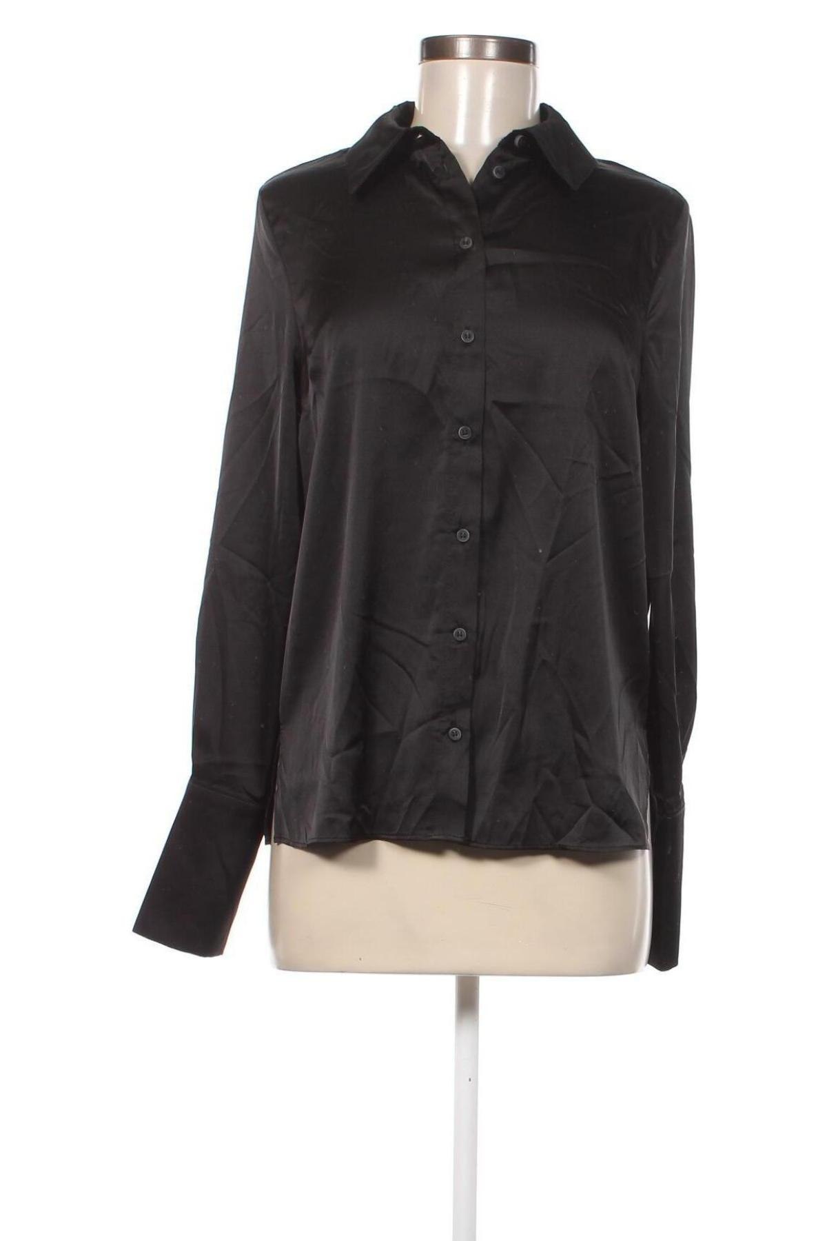 Γυναικείο πουκάμισο Topshop, Μέγεθος S, Χρώμα Μαύρο, Τιμή 7,94 €