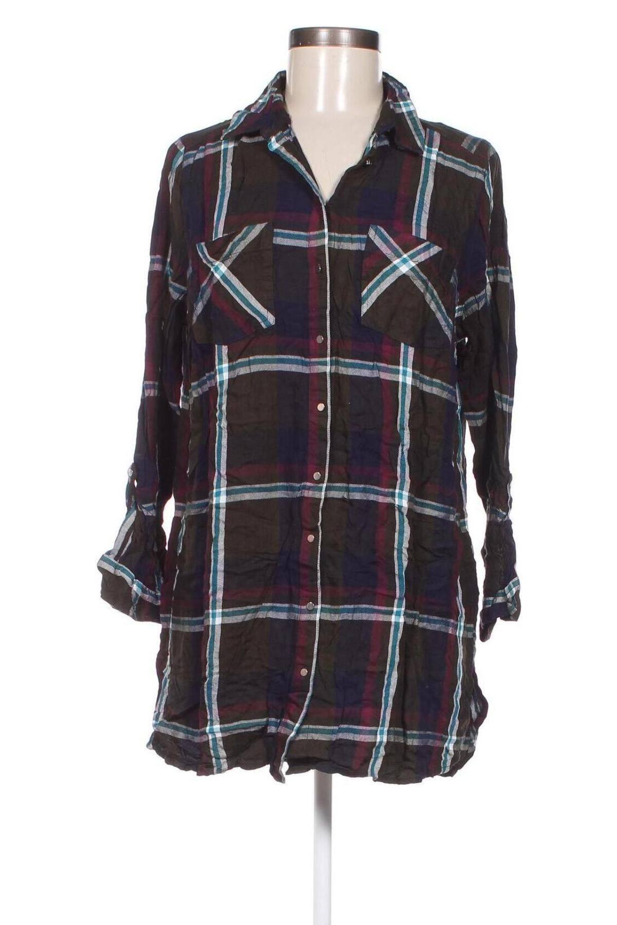 Γυναικείο πουκάμισο Tu, Μέγεθος XL, Χρώμα Πολύχρωμο, Τιμή 6,96 €