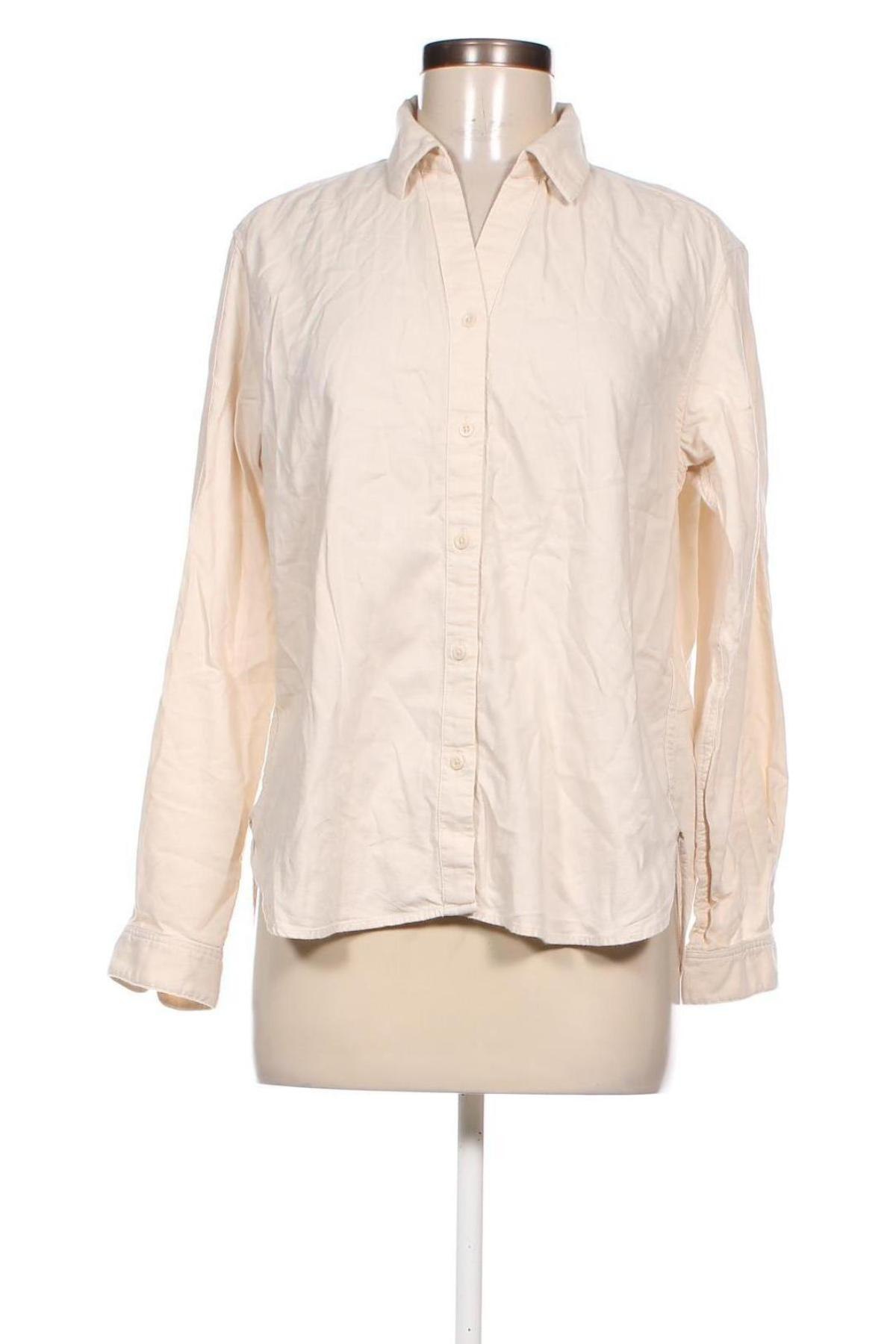 Γυναικείο πουκάμισο Uniqlo, Μέγεθος S, Χρώμα  Μπέζ, Τιμή 46,65 €