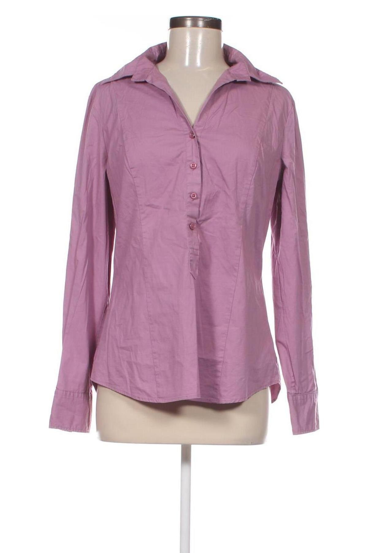 Γυναικείο πουκάμισο United Colors Of Benetton, Μέγεθος M, Χρώμα Βιολετί, Τιμή 10,99 €
