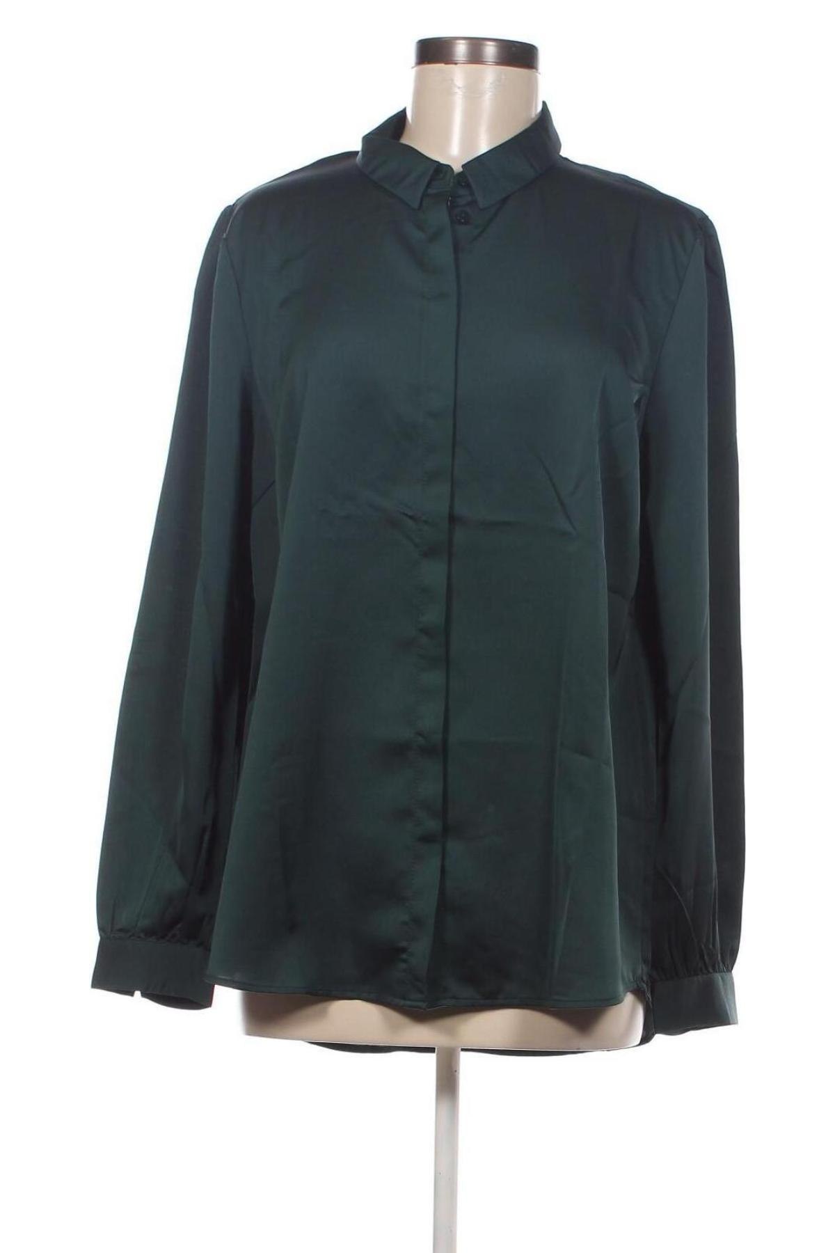 Dámska košeľa  VILA, Veľkosť L, Farba Zelená, Cena  17,31 €