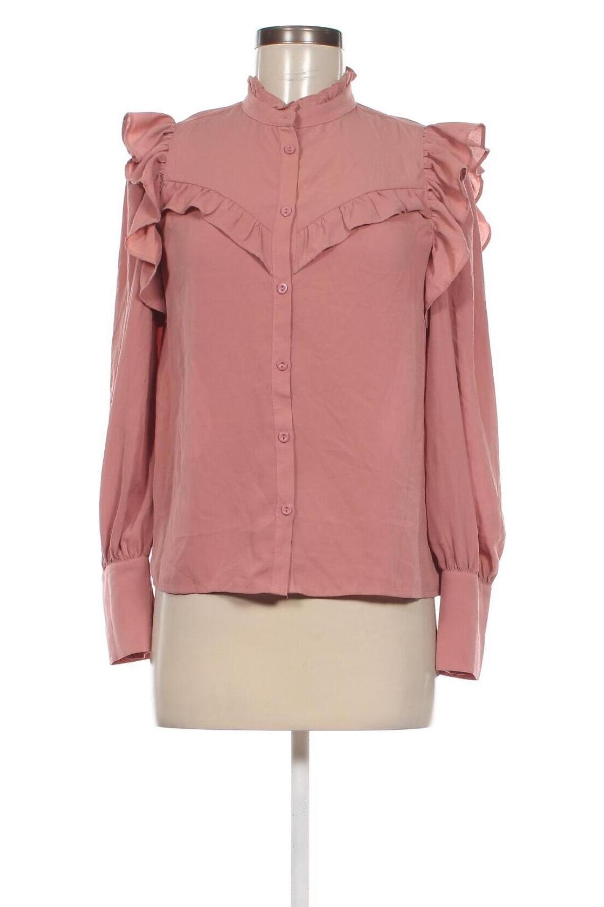 Γυναικείο πουκάμισο VRS Woman, Μέγεθος S, Χρώμα Ρόζ , Τιμή 4,64 €