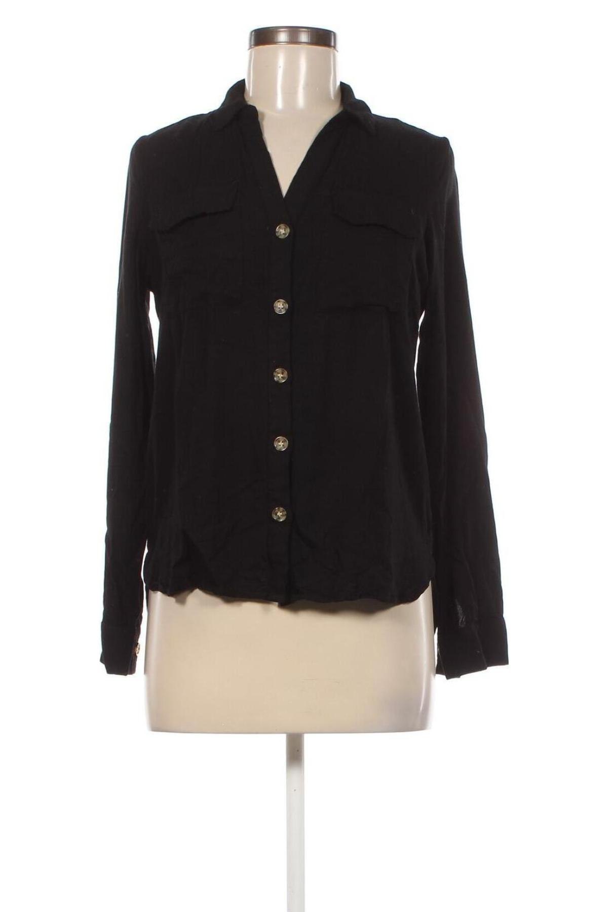 Γυναικείο πουκάμισο Vero Moda, Μέγεθος S, Χρώμα Μαύρο, Τιμή 5,45 €