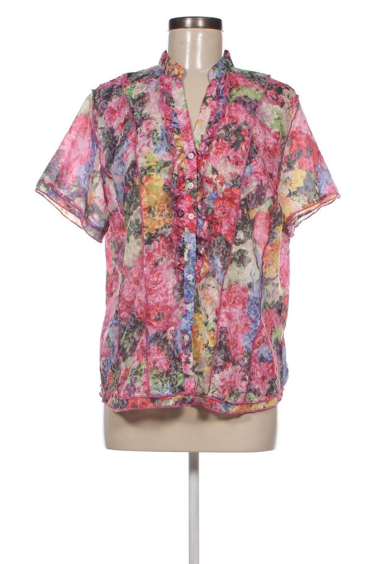 Γυναικείο πουκάμισο Witteveen, Μέγεθος L, Χρώμα Πολύχρωμο, Τιμή 5,76 €