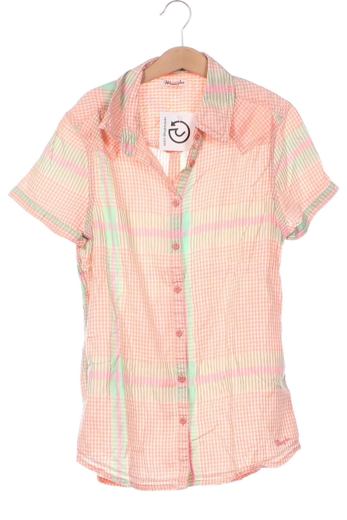 Γυναικείο πουκάμισο Wrangler, Μέγεθος XS, Χρώμα Πορτοκαλί, Τιμή 17,00 €