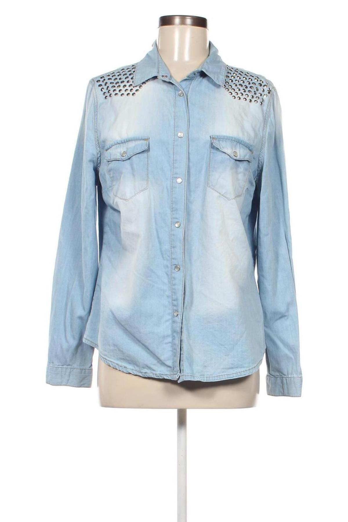 Γυναικείο πουκάμισο Yessica, Μέγεθος XL, Χρώμα Μπλέ, Τιμή 7,02 €